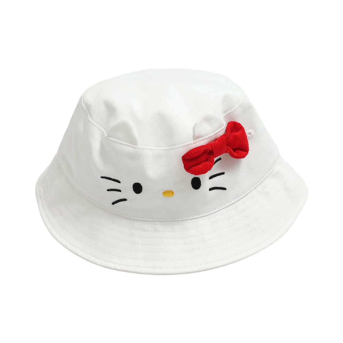 - (Kids) Sanrio Bucket Hat Hello Kitty White
