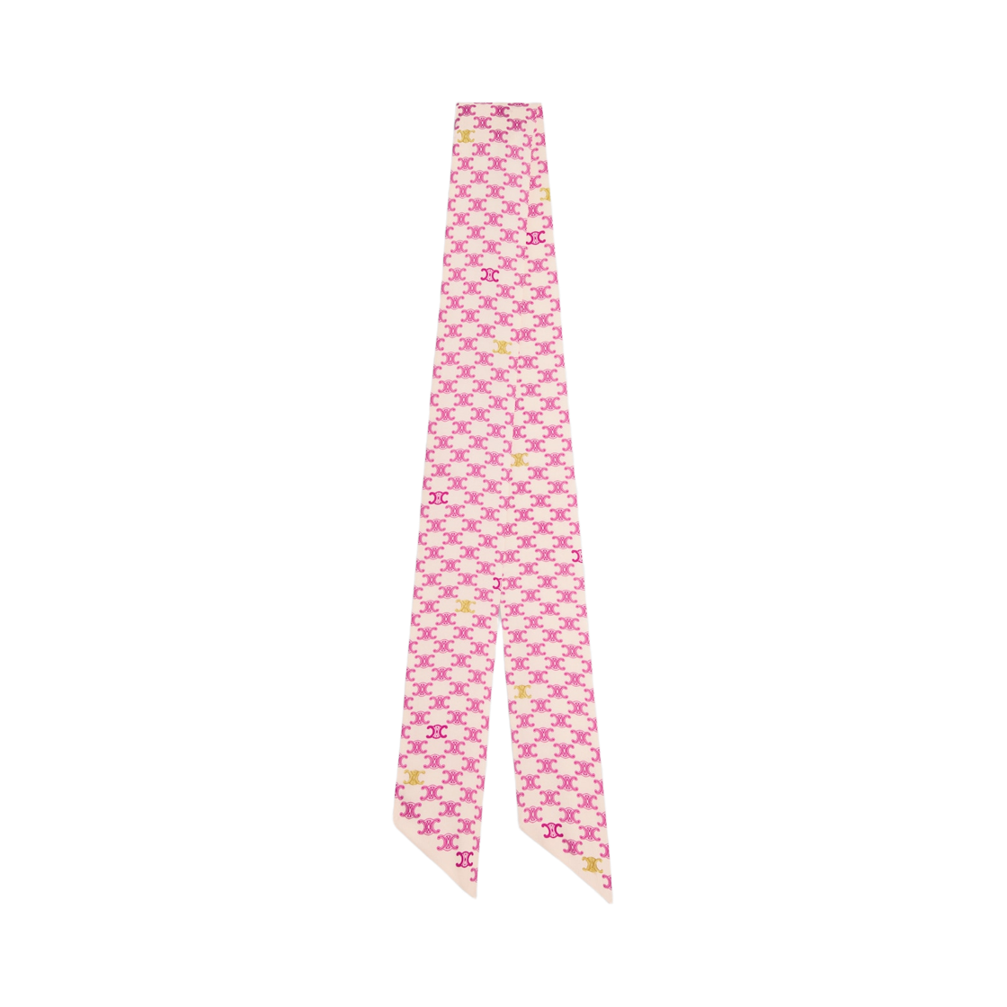 AA0A63L12-25XG (W) Celine Lavalliere in Silk Twill Pink Gold