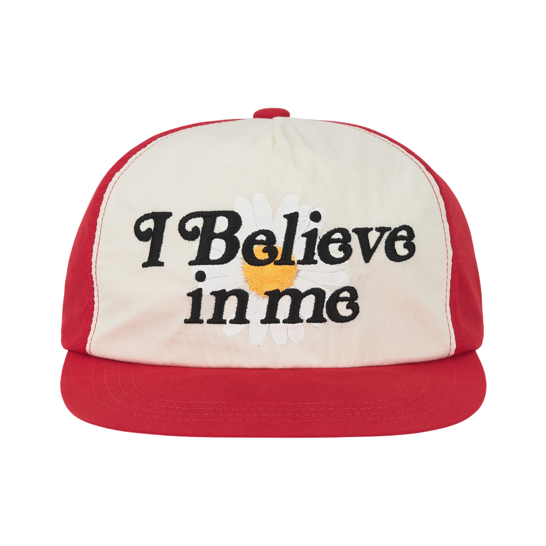 피스마이너스원 x 베르디 5 패널 볼캡 레드(Peaceminusone x Verdy 5 Panel Ball Cap Red) - 2