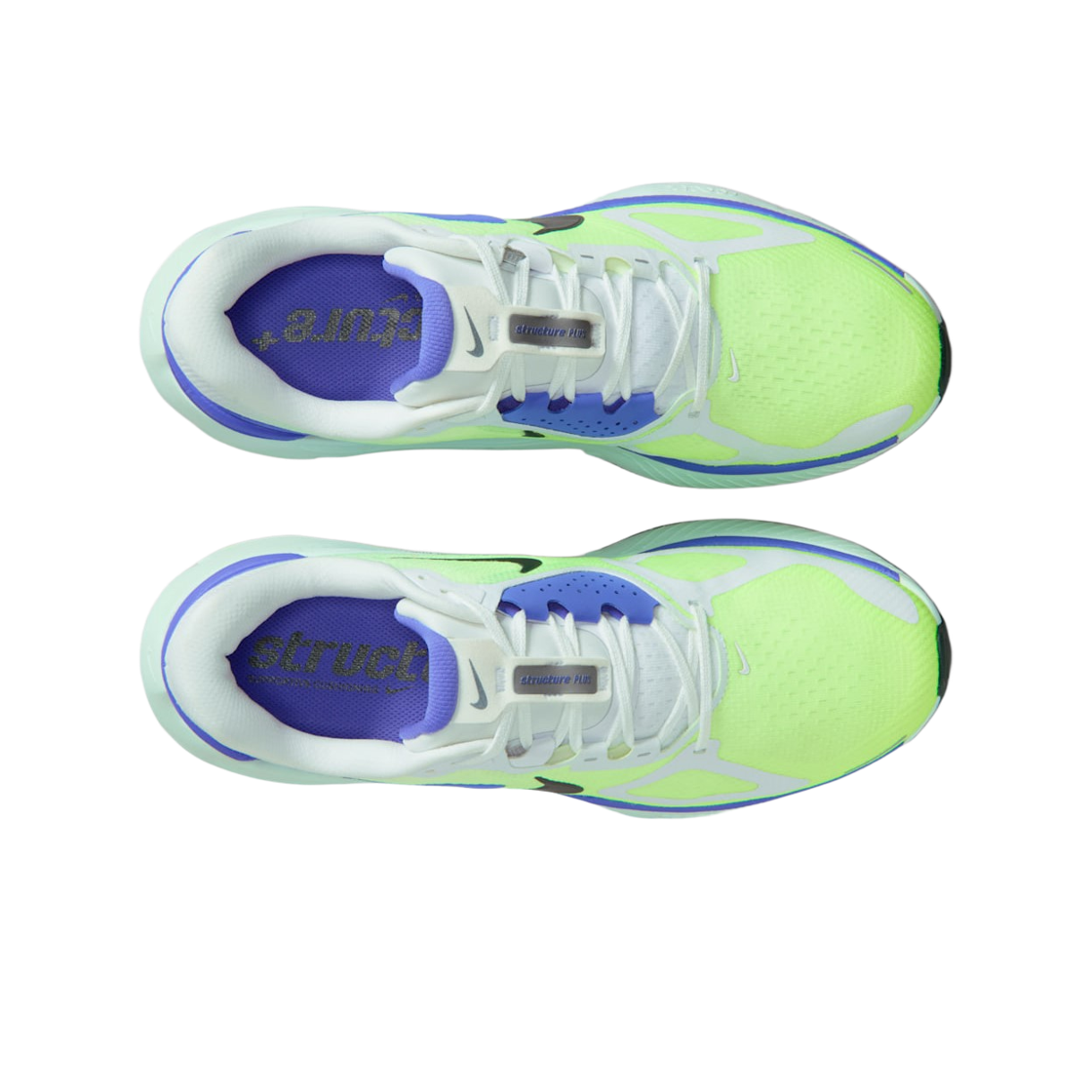 나이키 스트럭처 플러스 화이트 볼트 아이스(Nike Structure Plus White Volt Ice) - 2