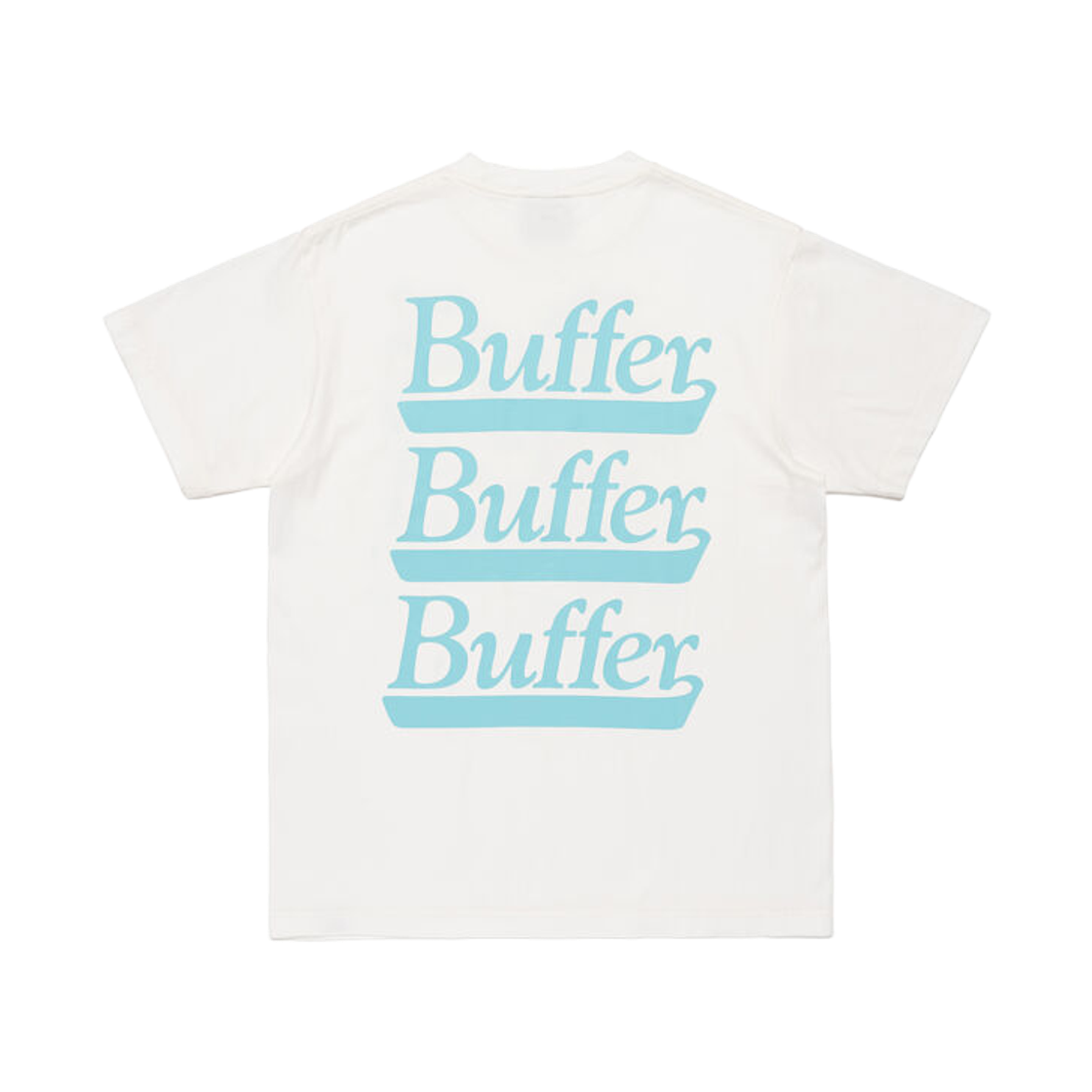 버퍼 에러 롤 티셔츠 화이트(Buffer Error Roll T-Shirt White)
