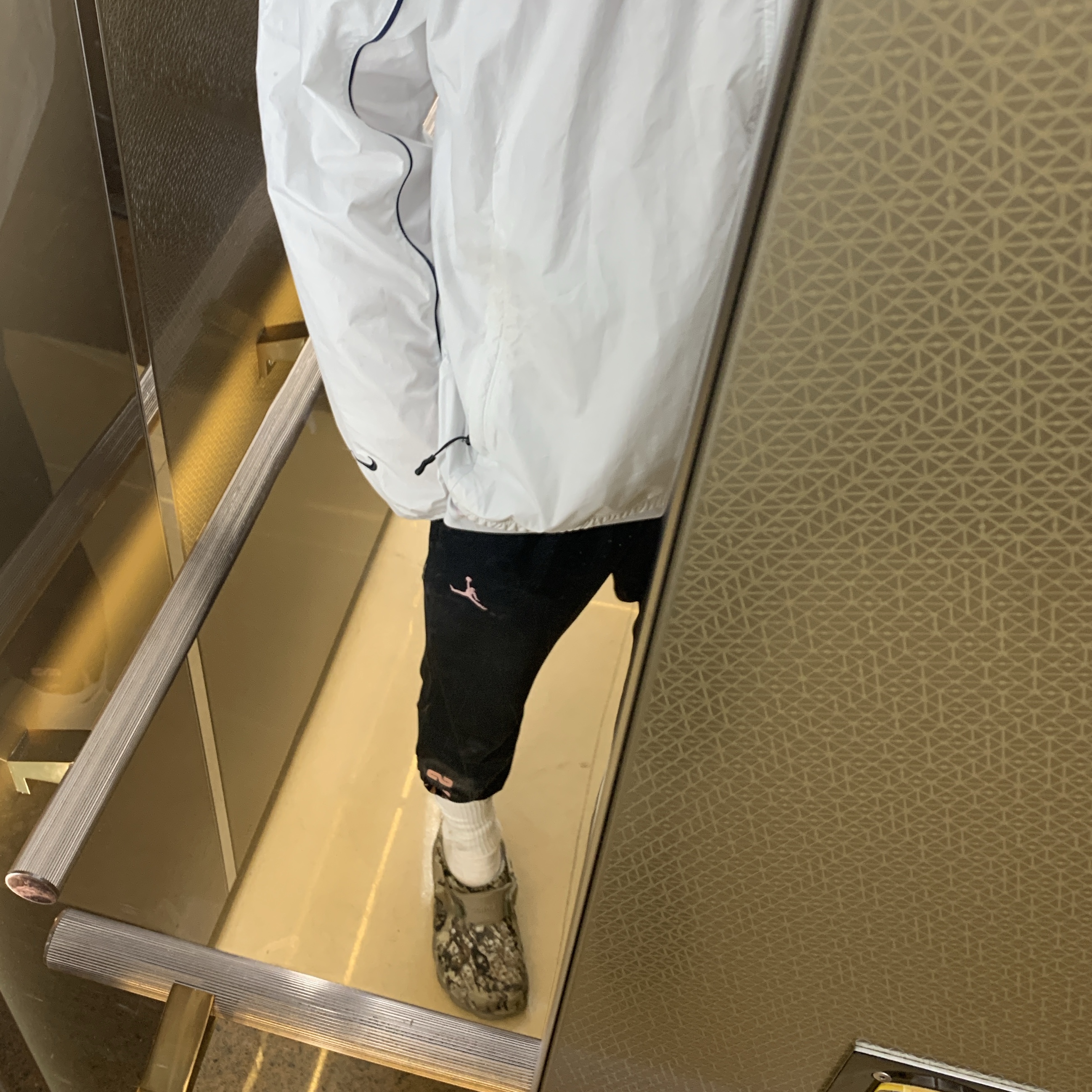 Jordan x Paris Saint-Germain Dri-Fit Strike Third Soccer Pants Black Rust Pink - Asia 착용 스타일