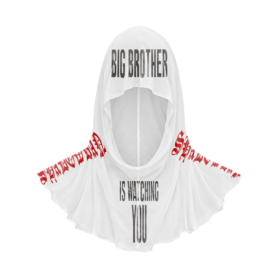 AWGE 돈 비 덤 투어 메쉬 후드 화이트(AWGE Don't Be Dumb Tour Mesh Hood White)