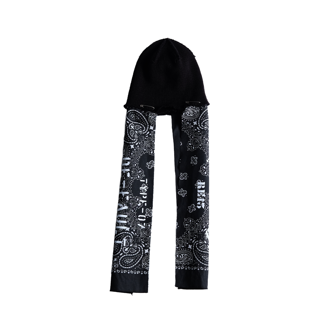 레저렉션13 반다나 패널 비니 블랙(Resurrection13 Bandana Panel Beanie Black)