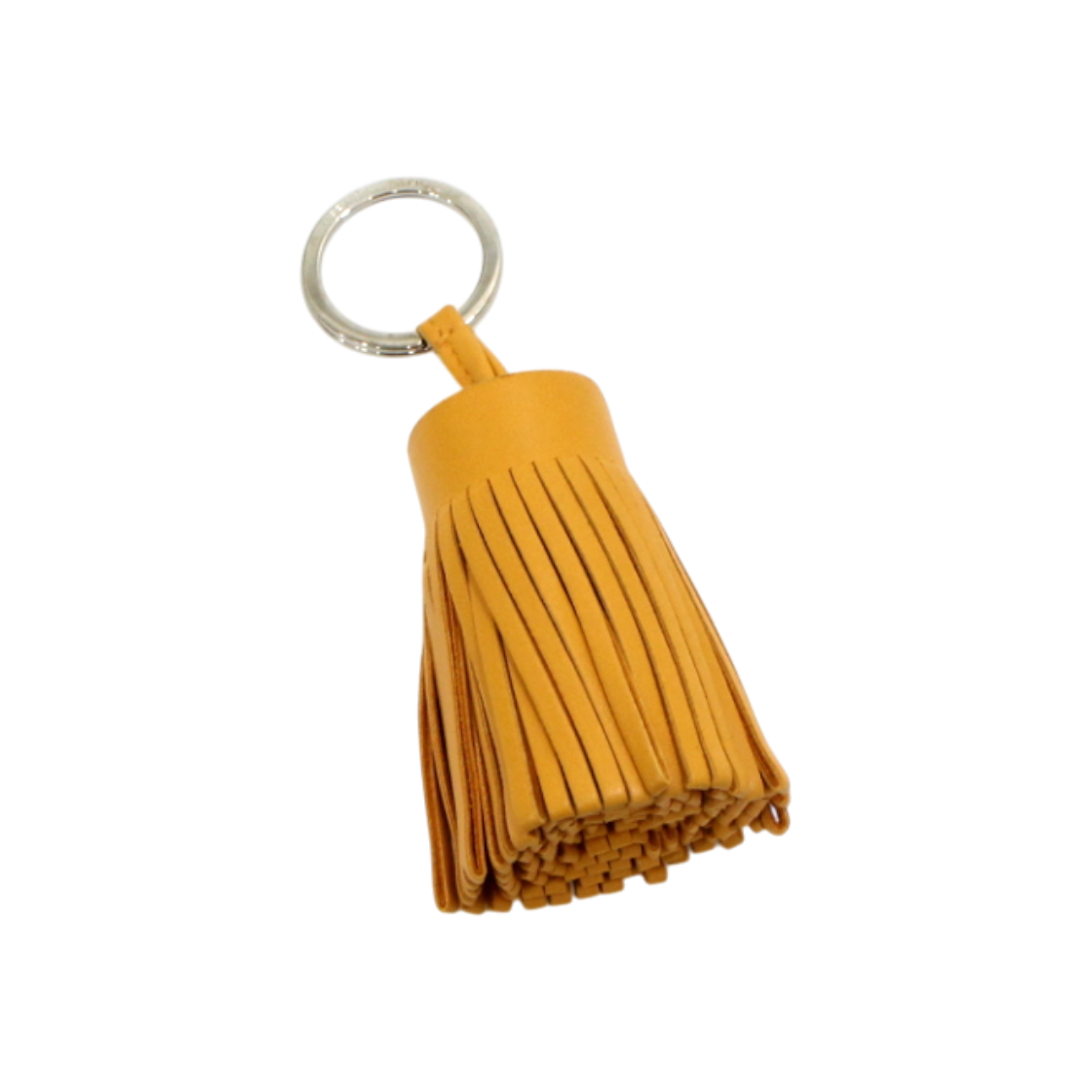 ITT9D97LN89K Hermes Yellow Carmen Tassel Keychain & Bag Charm AA64872