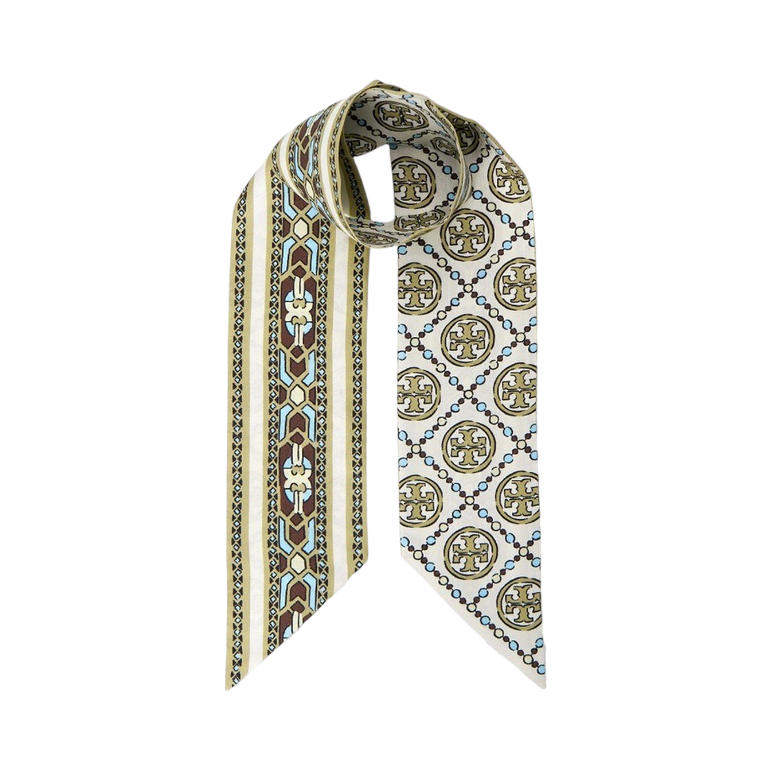 (W) 토리버치 실크 스카프 아이보리((W) Tory Burch Silk Scarf Ivory)