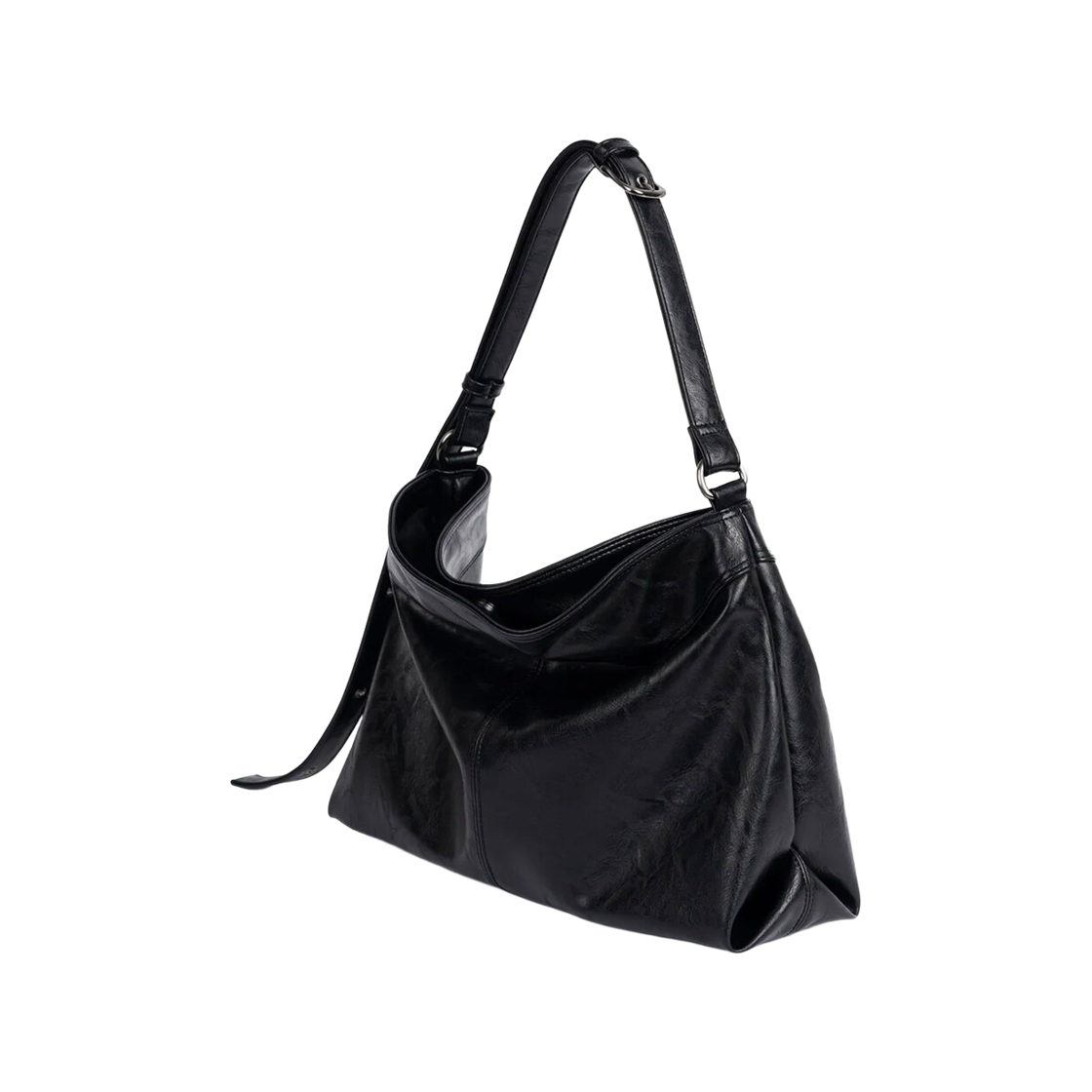 하아카이브 x 해수 컨투어 레더 벨티드백(Hah Archive x Haesu Contour Belted Bag Leather Black) - 2