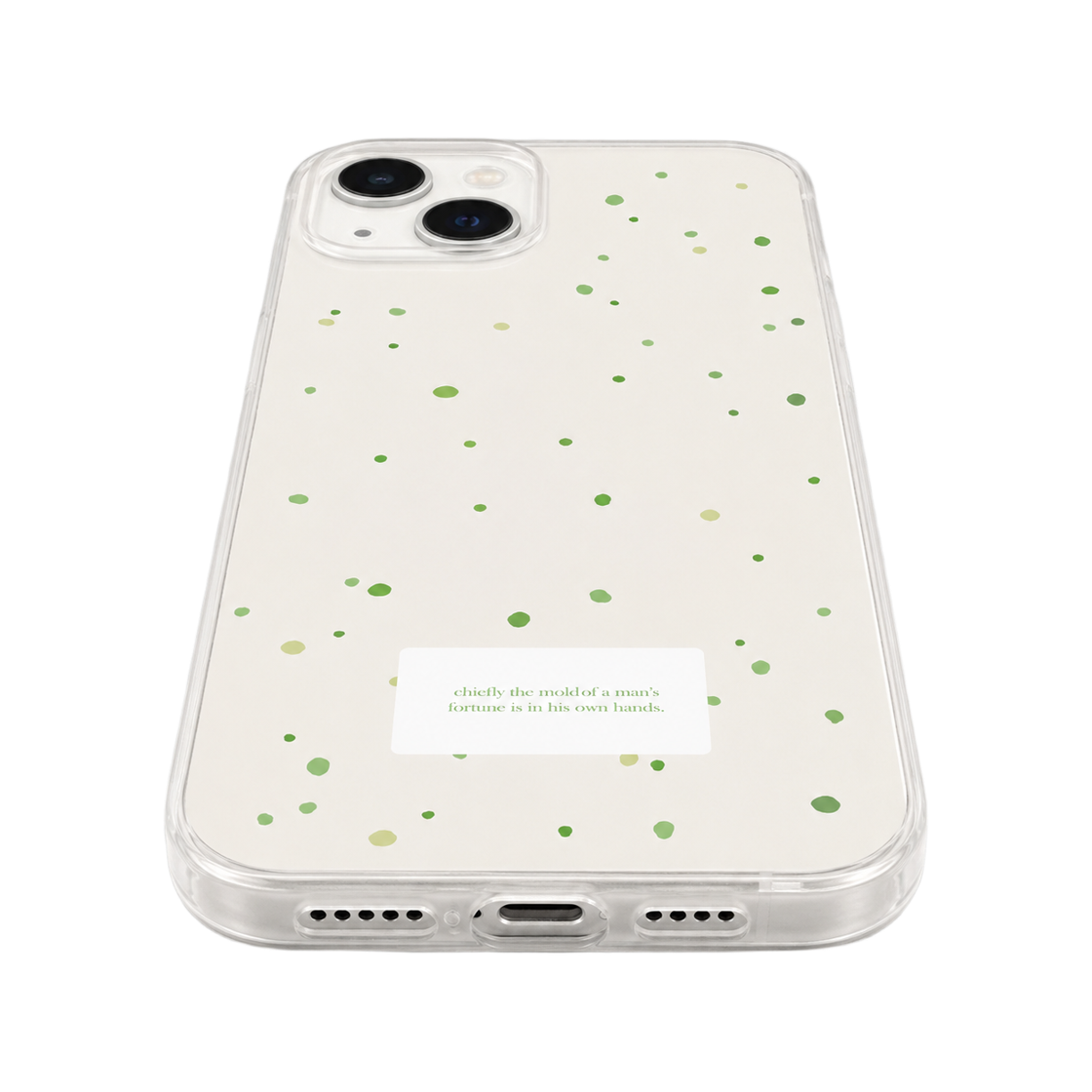 나인틴프라이데이 그린 클로버 맥세이프 케이스 (그립톡 키링 세트)(NINETEENFRIDAY Green Clover Magsafe Case (GripTok Keyring Set)) - 4