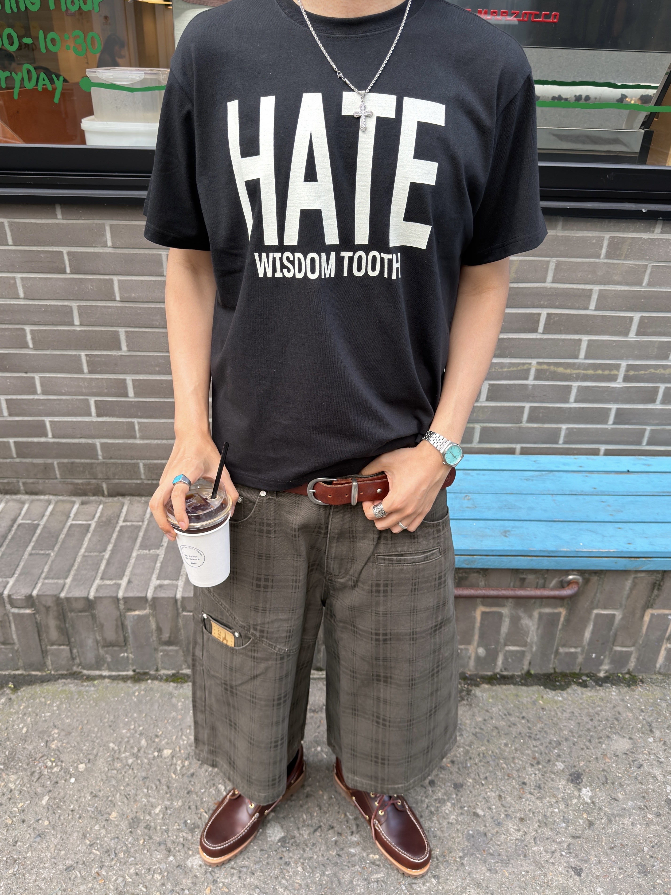 Timberland Classic 3-Eye Boat Shoes Brown - Wide, Casio MTP-B145D-2A1V 착용 스타일 - 8