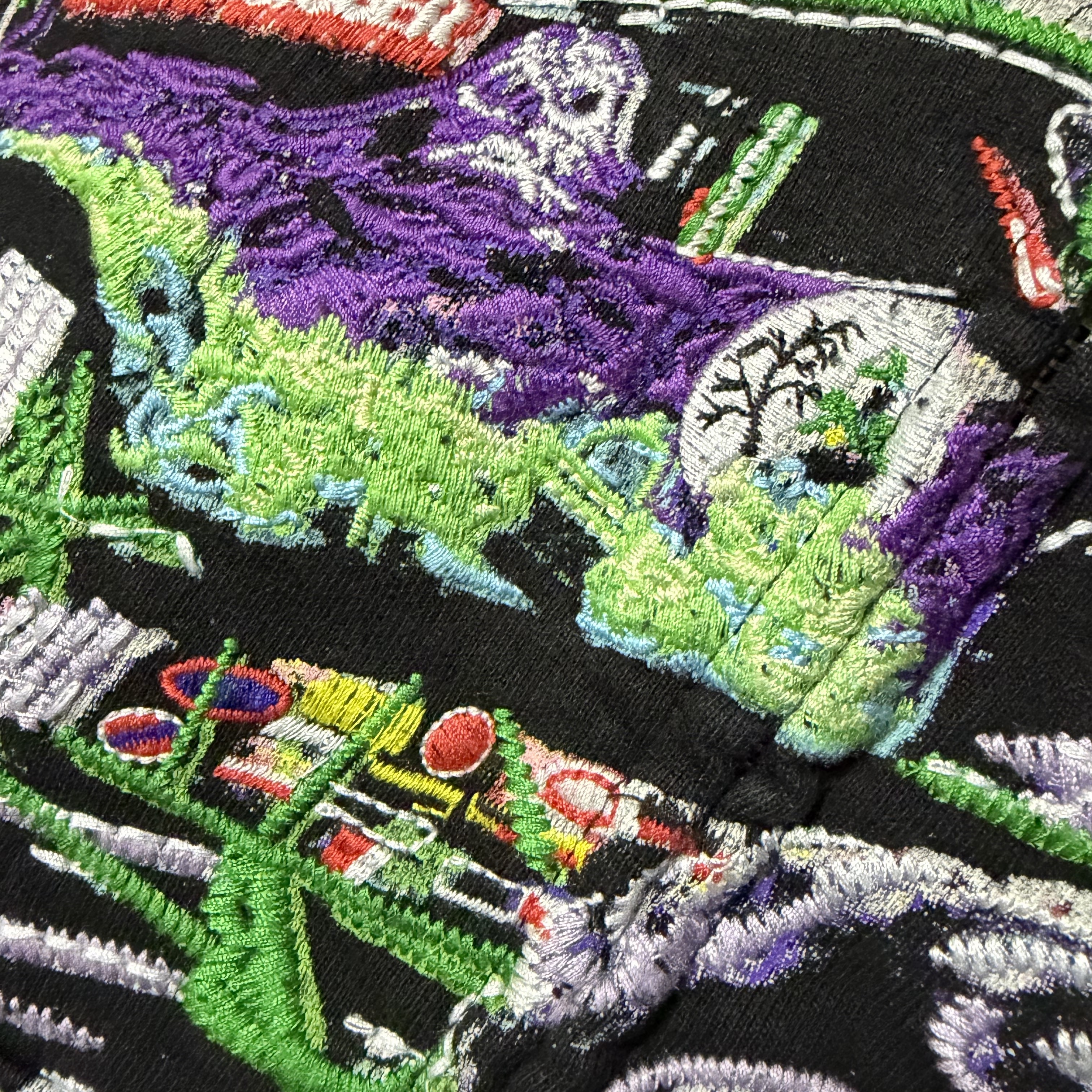Supreme Monster Jam Grave Digger Zip Up Hooded Sweatshirt Black - 26SS 착용 스타일 - 5