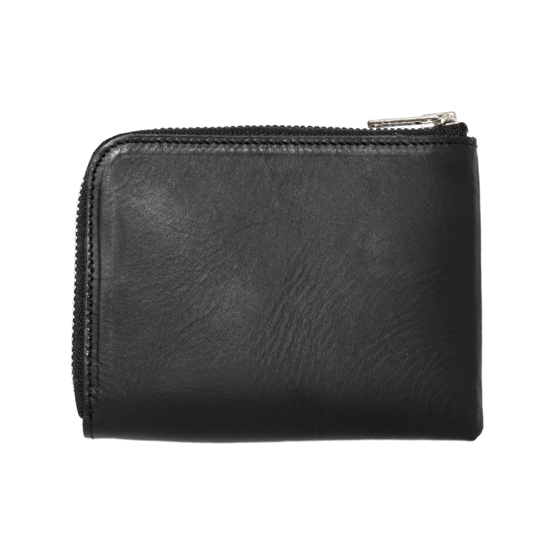 언더커버 UC1E9C01 오일드 레더 미니 파우치 월렛 블랙 실버(Undercover UC1E9C01 Oiled Leather Mini Pouch Wallet Black Silver) - 2