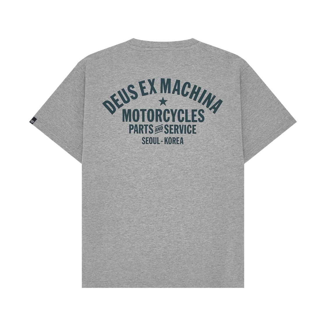 데우스 엑스 마키나 서울 오리지널 어드레스 티셔츠 M 그레이(Deus Ex Machina Seoul Original Address T-Shirt M Grey)