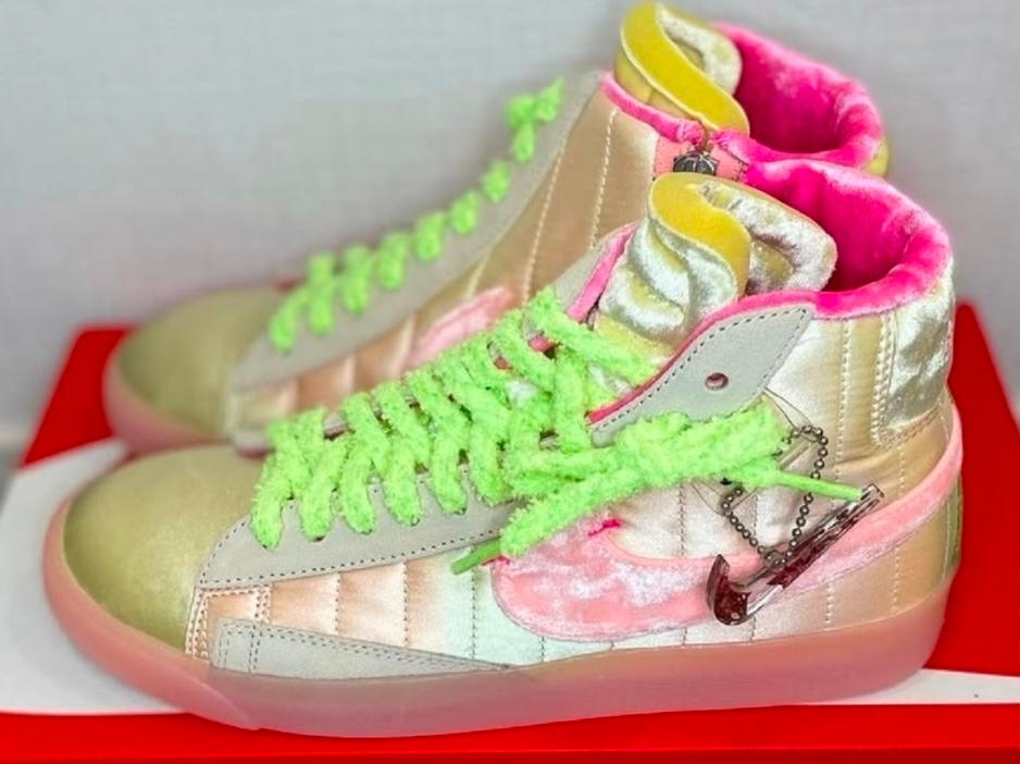 (W) Nike Blazer Mid Rebel Spring Festival 착용 스타일