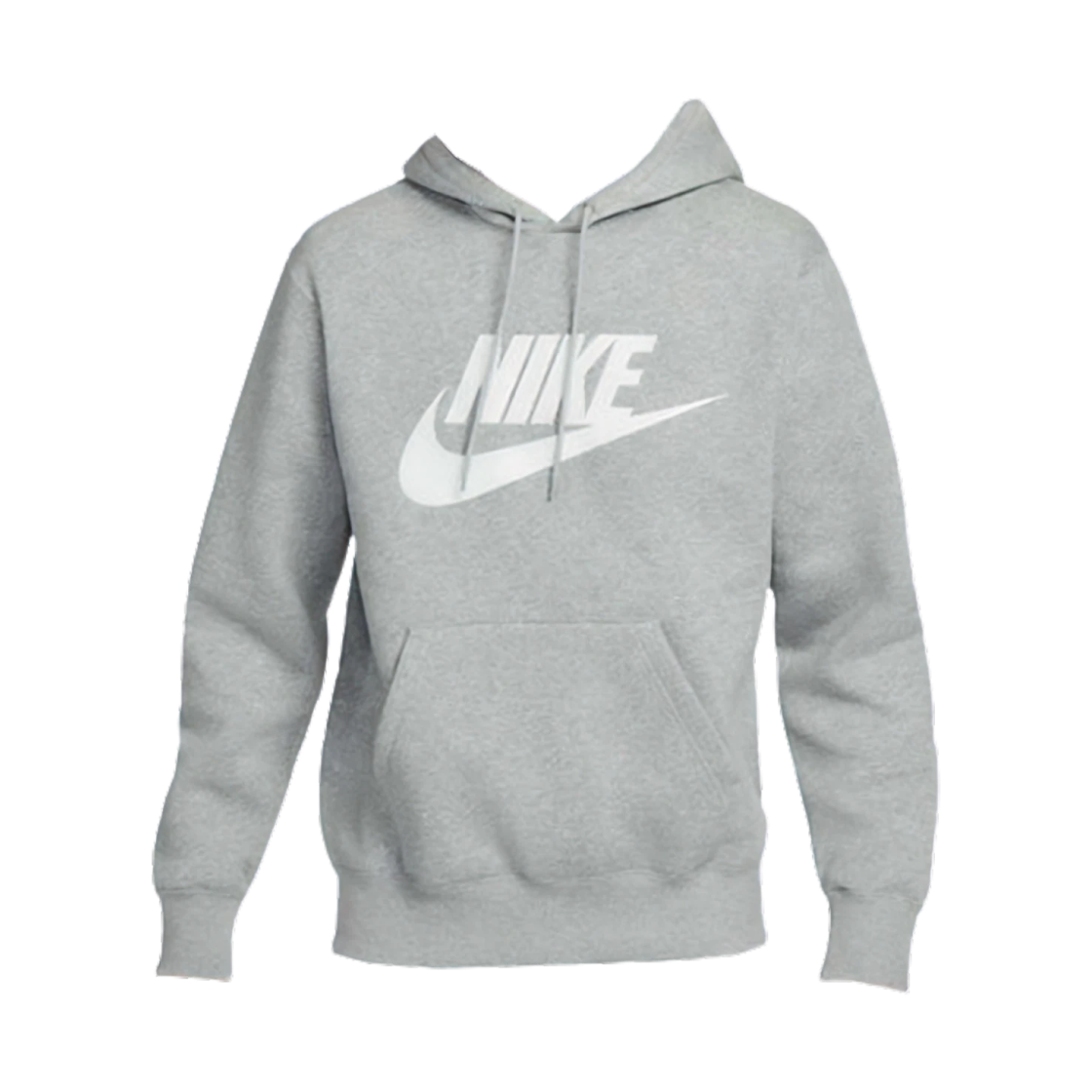 FN3869-063 Nike NSW Club Fleece Pullover Hoodie Grey - Asia