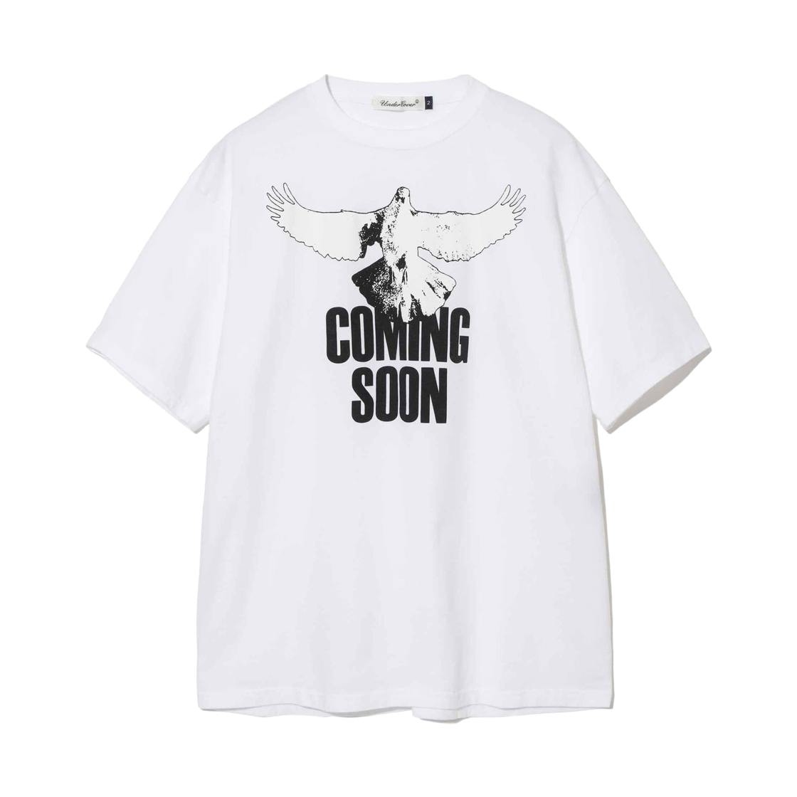 언더커버 UC1F3805 코튼 티셔츠 화이트(Undercover UC1F3805 Cotton T-Shirt White)