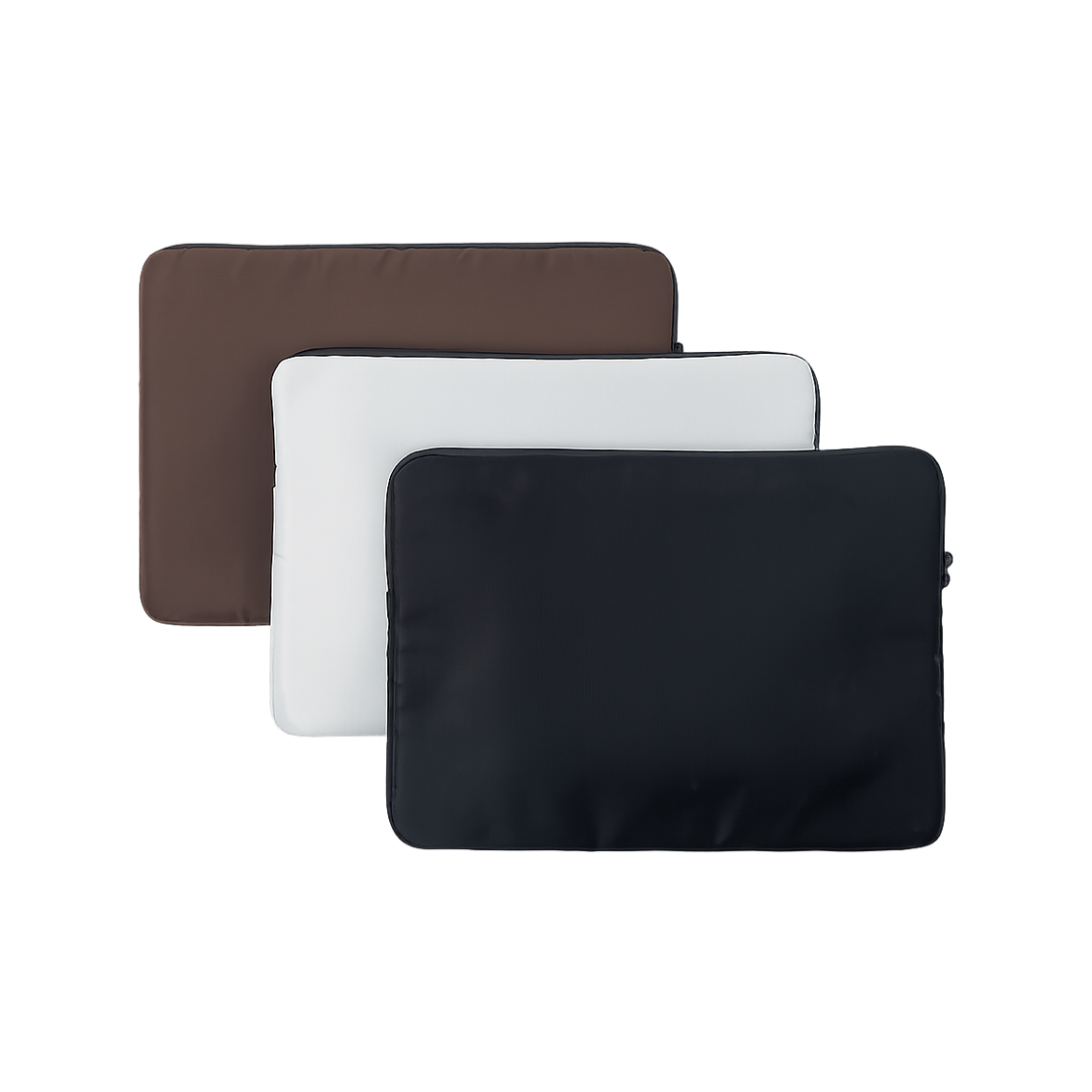 하아카이브 쿠션드 나일론 랩탑 케이스 15인치 블랙, 브라운, 실버(Hah Archive Cushioned Nylon Laptop Case 15 Inch Black, Brown, Silver)