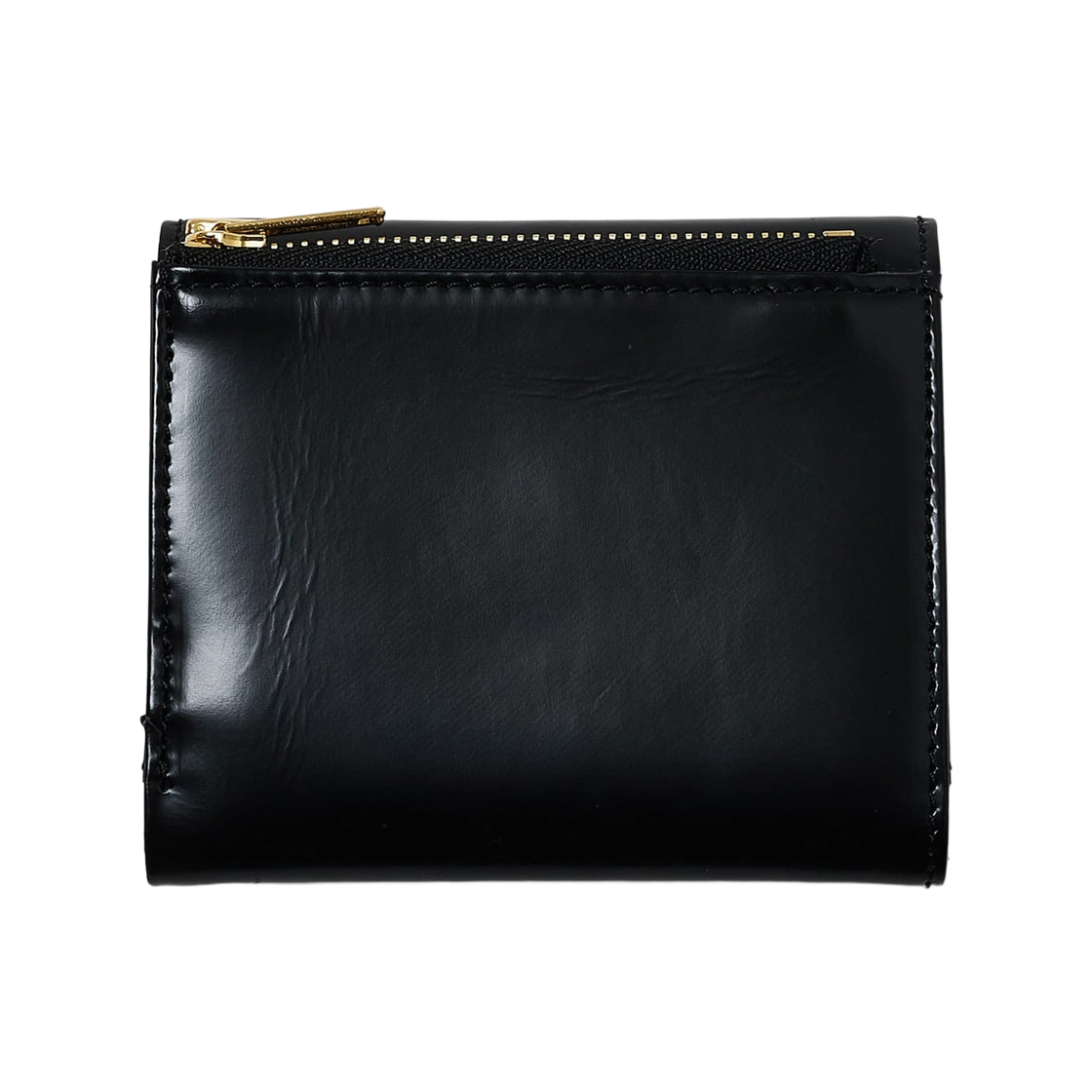 언더커버 UC2D9C03 글라스 레더 미니 월렛 블랙 골드(Undercover UC2D9C03 Glass Leather Mini Wallet Black Gold) - 2