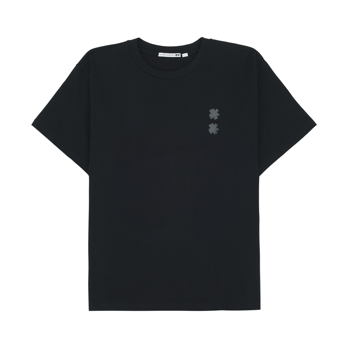 (W) 유니클로 x 세실리에 반센 그래픽 티셔츠 블랙((W) Uniqlo x Cecilie Bahnsen Graphic T-Shirt Black) - 2