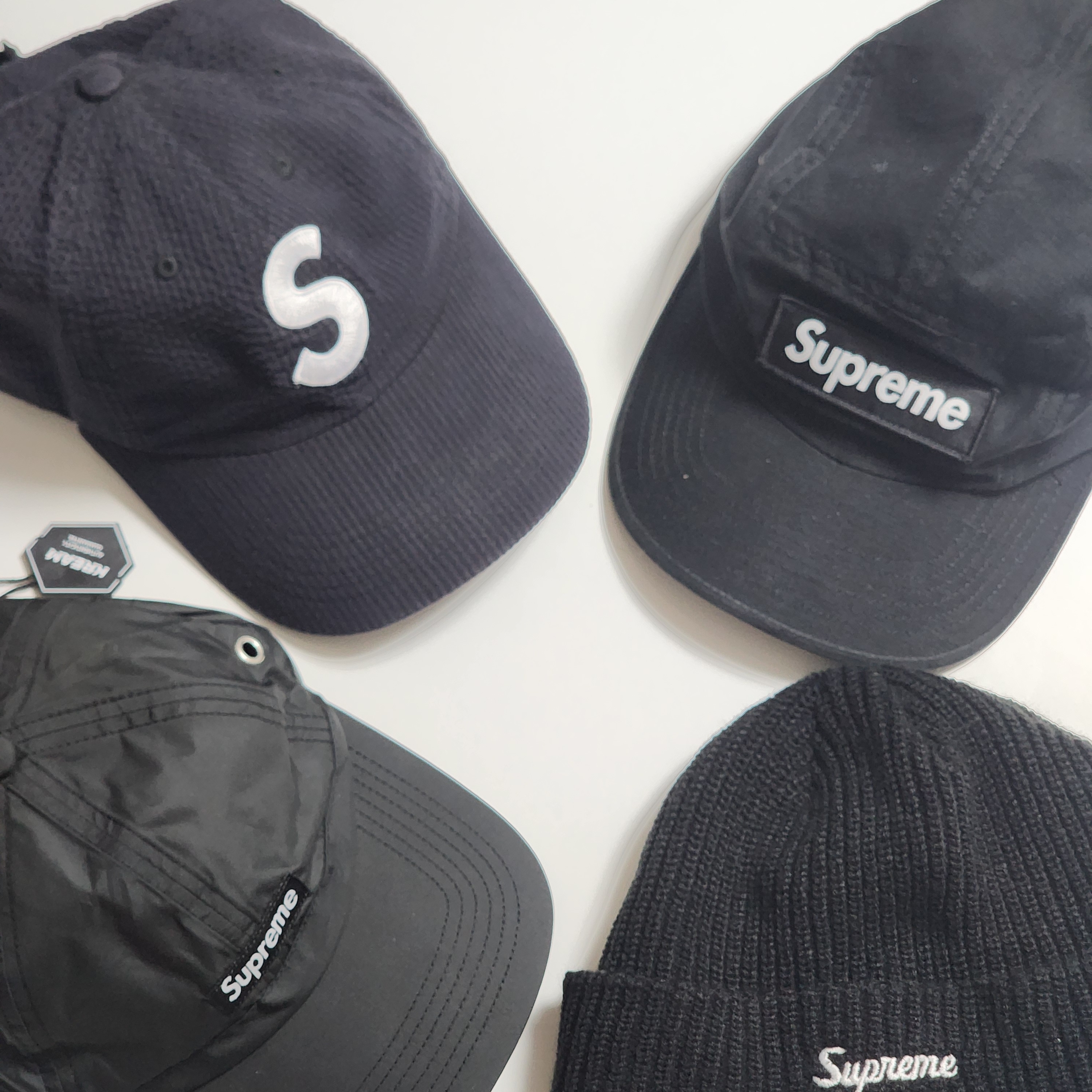 Supreme Crown Band Nylon 6-Panel Black - 24SS 착용 스타일