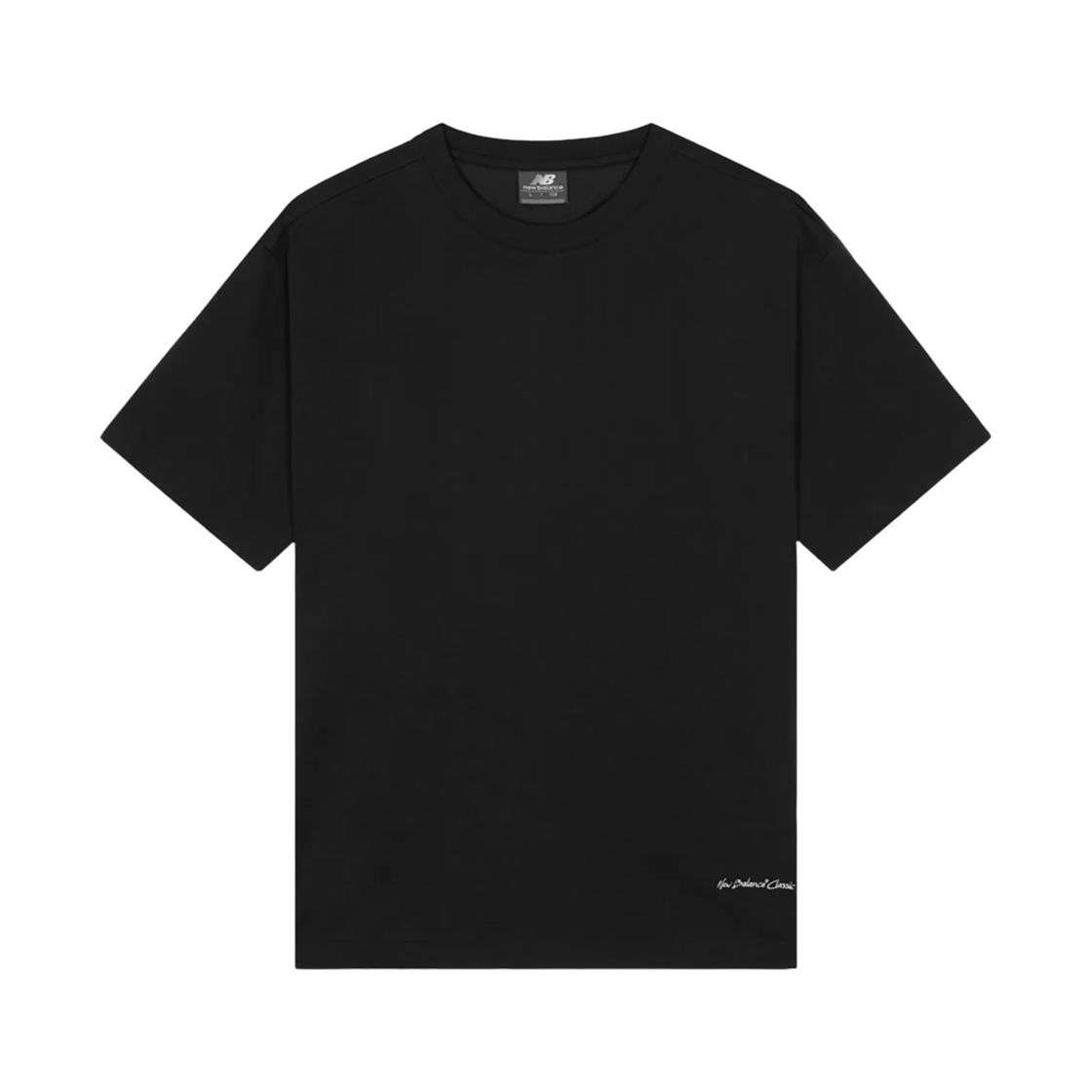 뉴발란스 에센셜 숏슬리브 티셔츠 화이트 블랙 (2개입)(New Balance Essential Short Sleeve T-Shirt White Black (2 Pack)) - 3