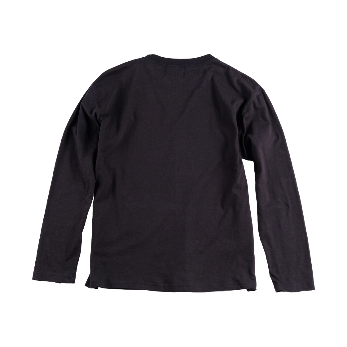 레저렉션13 오프셋 패널 긴팔 티셔츠 블랙(Resurrection13 Offset Panel Long Sleeve Black) - 2