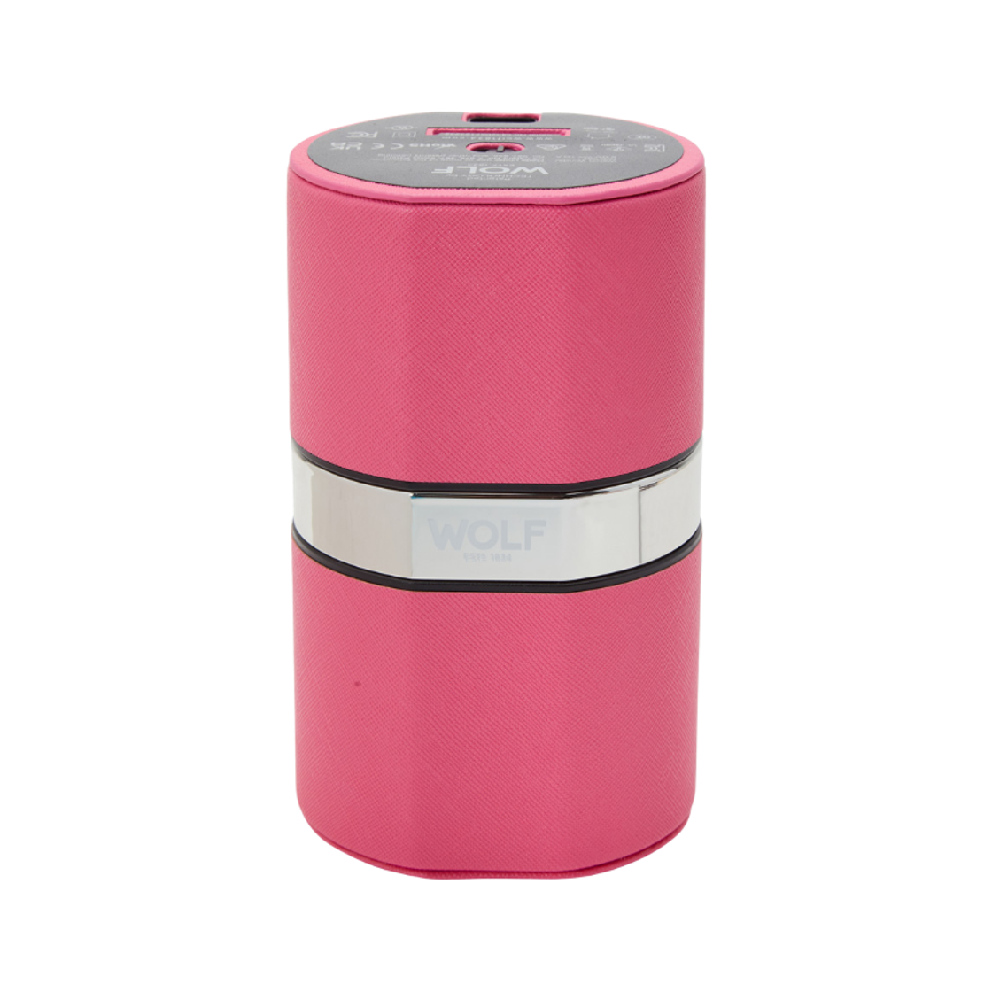 울프 1834 로켓 싱글 워치 와인더 핑크(Wolf 1834 The Rocket Single Watch Winder Pink) - 1
