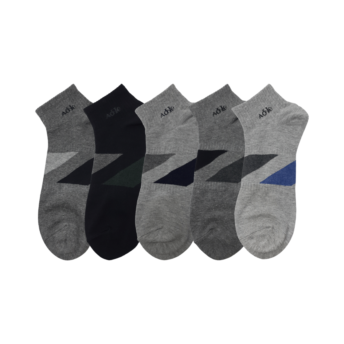 [3% 적립] 에이원 패션 캐주얼 초미니 양말 5팩 B134([3% 적립] Aone Fashion Casual Super Mini Socks 5-Pack B134)