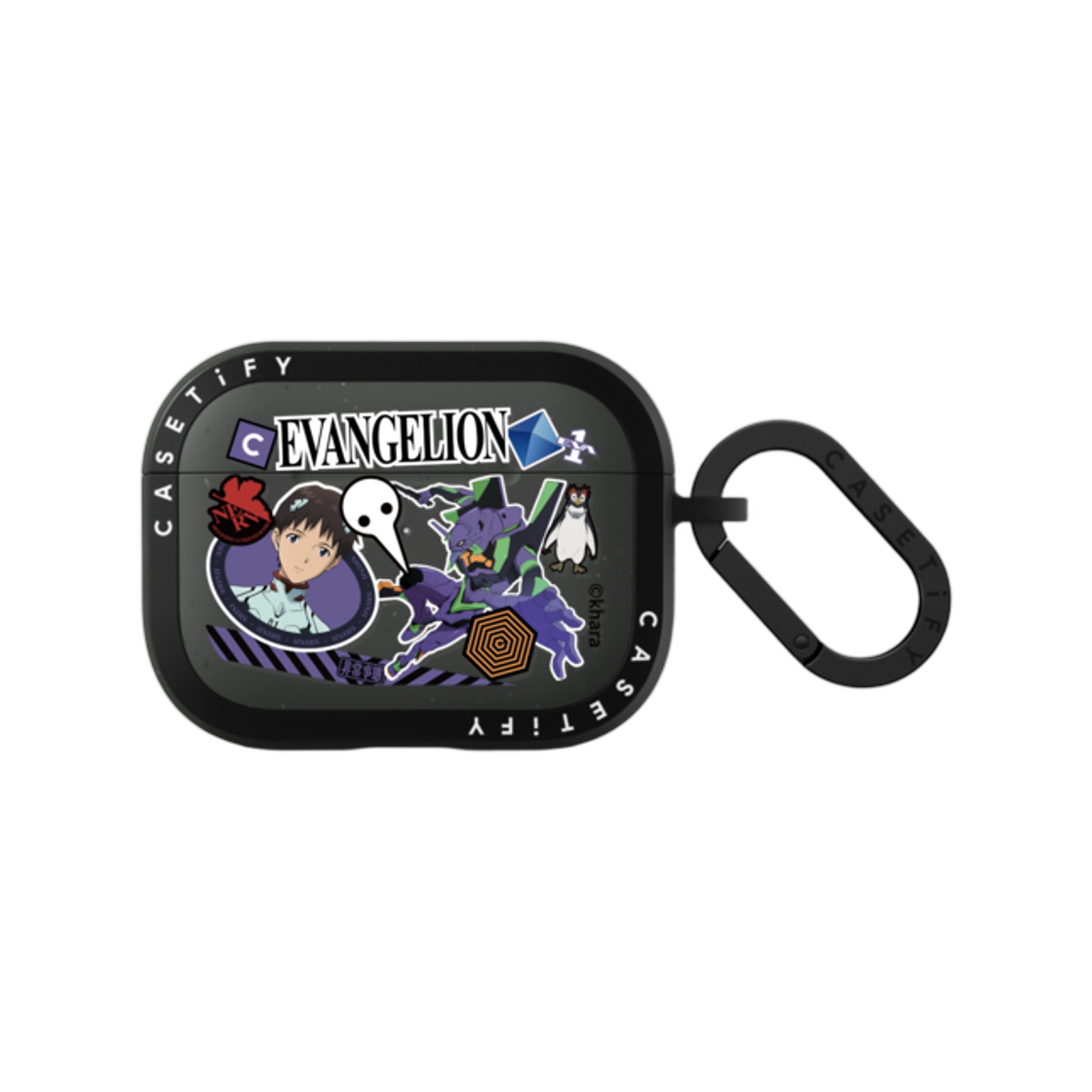 - Casetify x Evangelion Sticker Earbuds Bounce Case