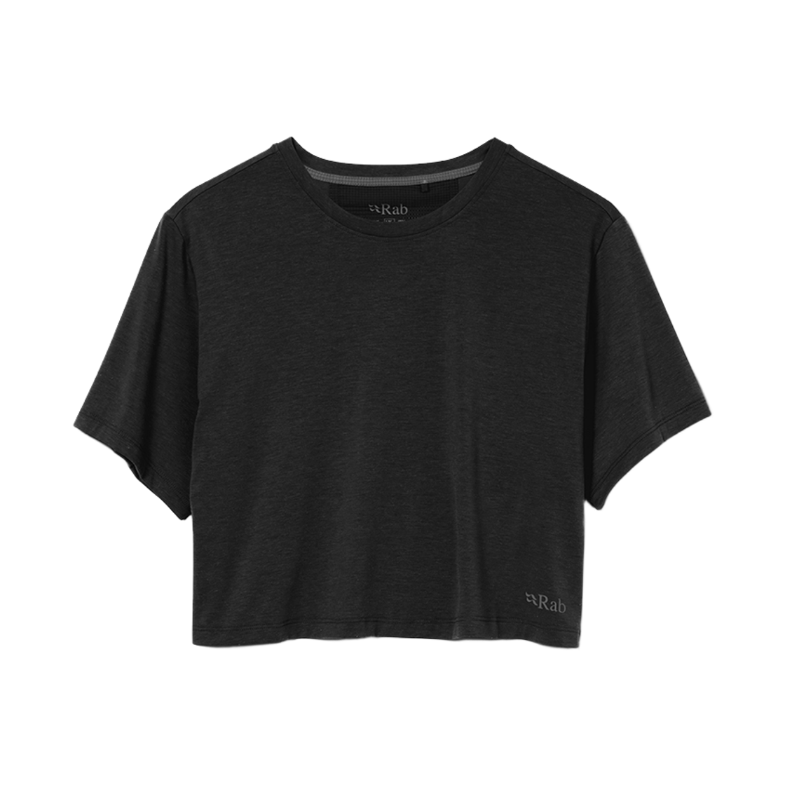 랩 리벨린 크롭 티 여 블랙(Rab Rivelin Crop Tee Wmns Black)