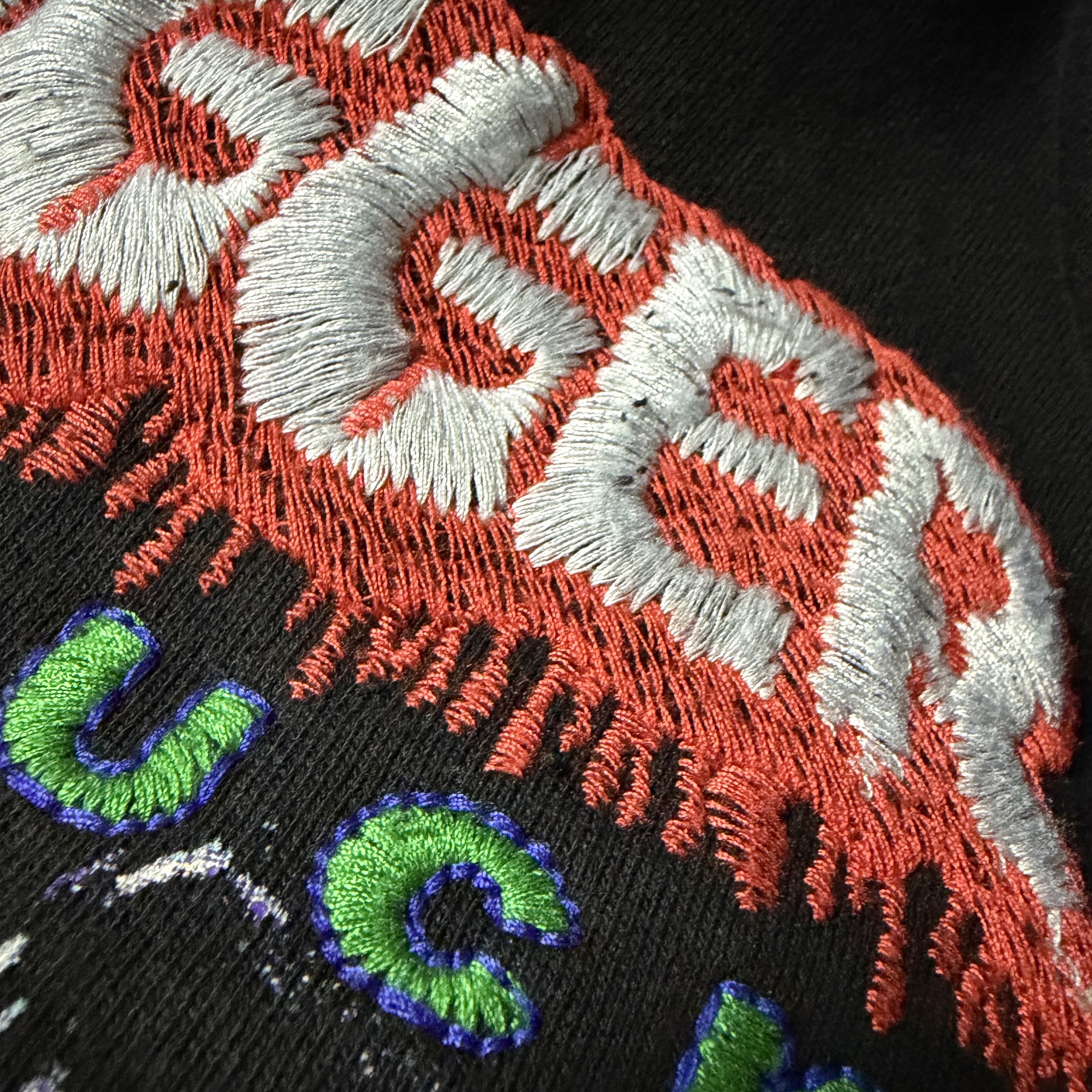 Supreme Monster Jam Grave Digger Zip Up Hooded Sweatshirt Black - 26SS 착용 스타일 - 6
