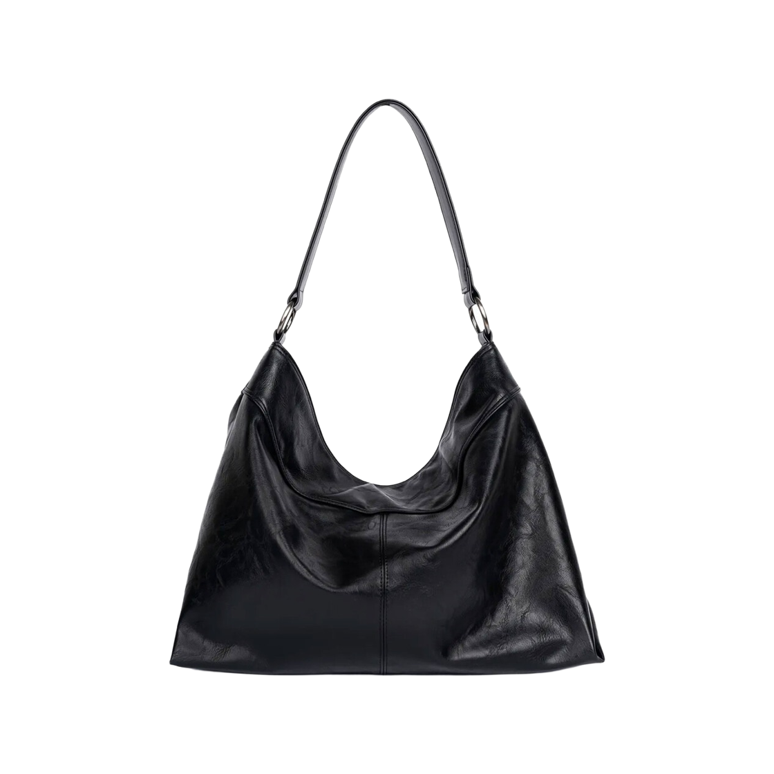 하아카이브 x 해수 컨투어 레더블랙 숄더백(Hah Archive x Haesu Contour Shoulder Bag Leather Black) - 3