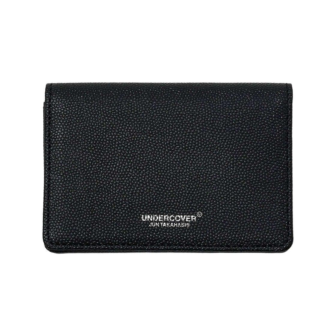 언더커버 UC2A9C07-2 엠보스드 레더 카드 케이스 블랙 실버(Undercover UC2A9C07-2 Embossed Leather Card Case Black Silver)