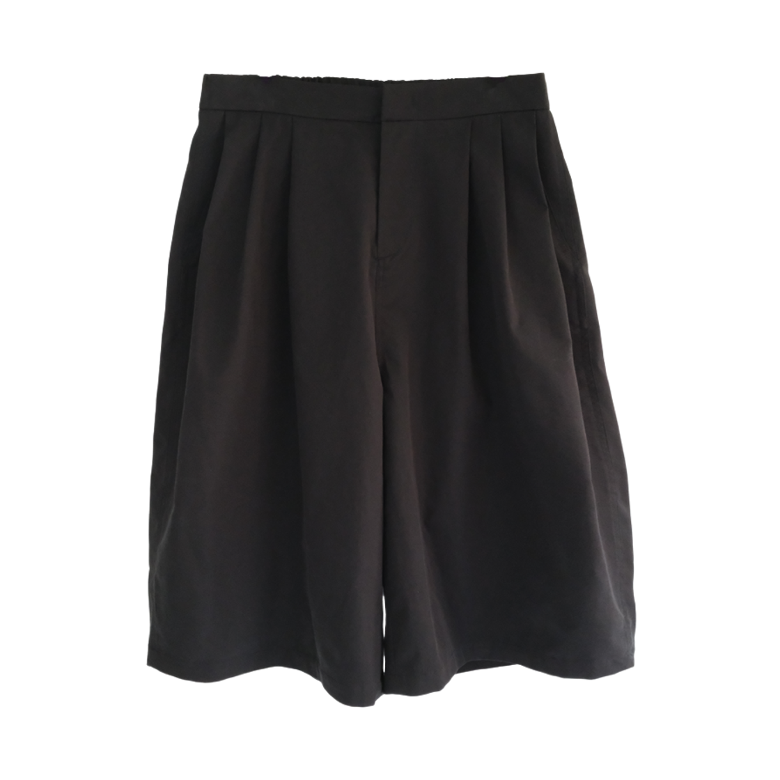 논노드 플리츠 쇼츠 블랙(Nonnod Pleated Shorts Black)