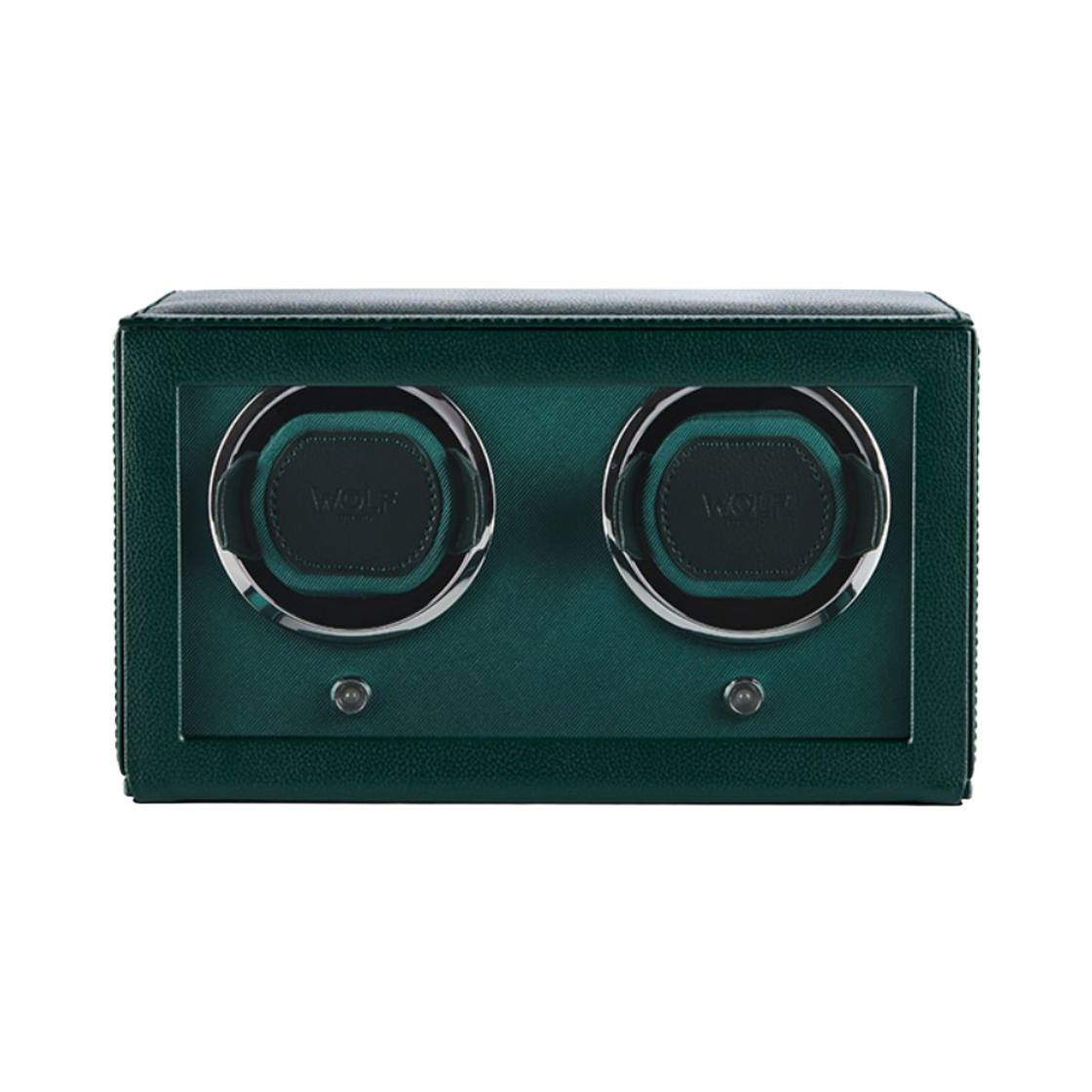 461241 Wolf 1834 Cub Double Watch Winder Cover Green