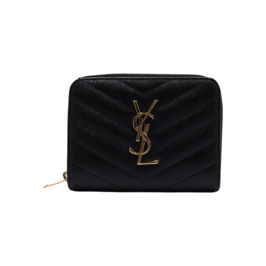 ITNIFO763RGW Saint Laurent Monogram Compact Zip Around Wallet