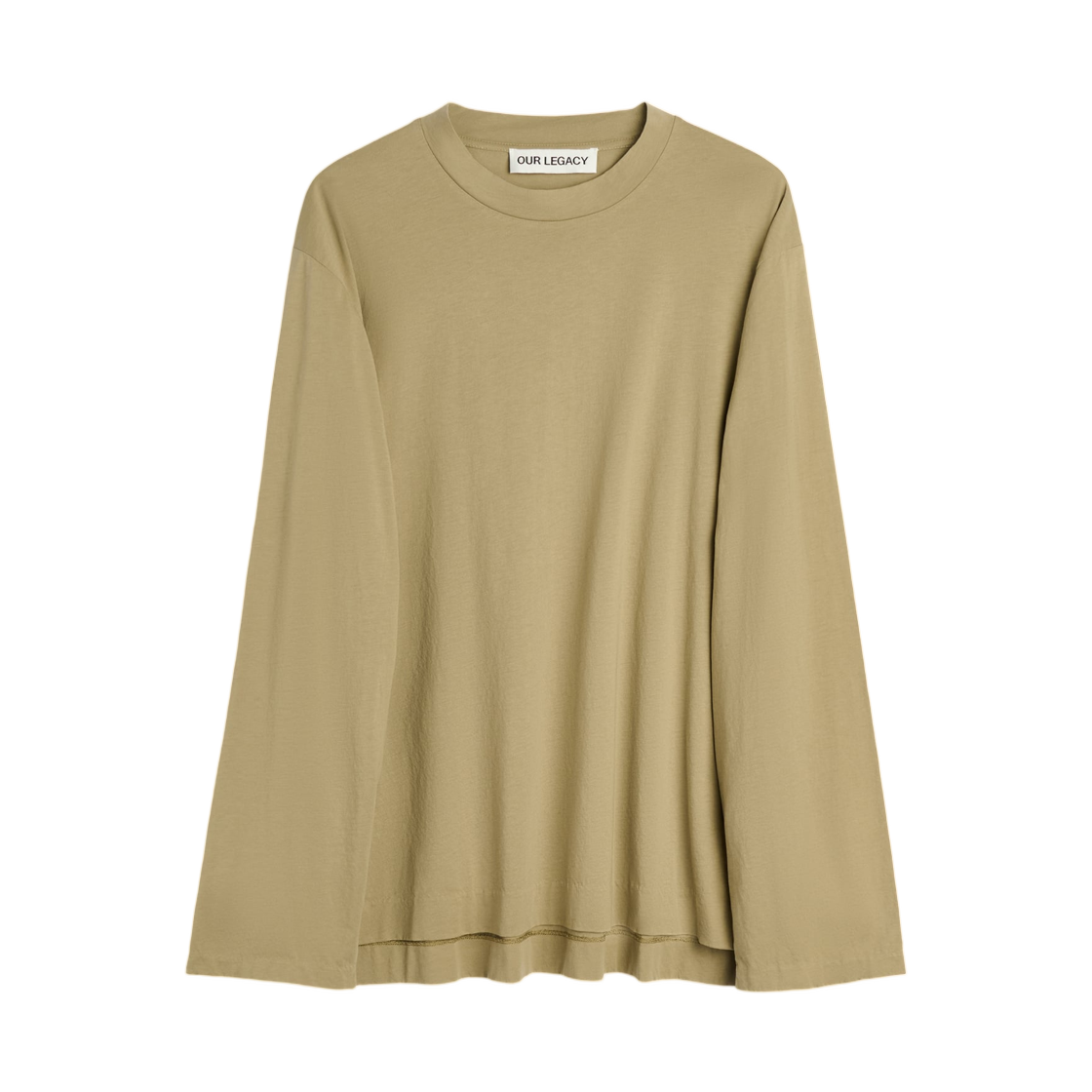 M4266BD Our Legacy Box Longsleeve Dirty Beige Clean Jersey