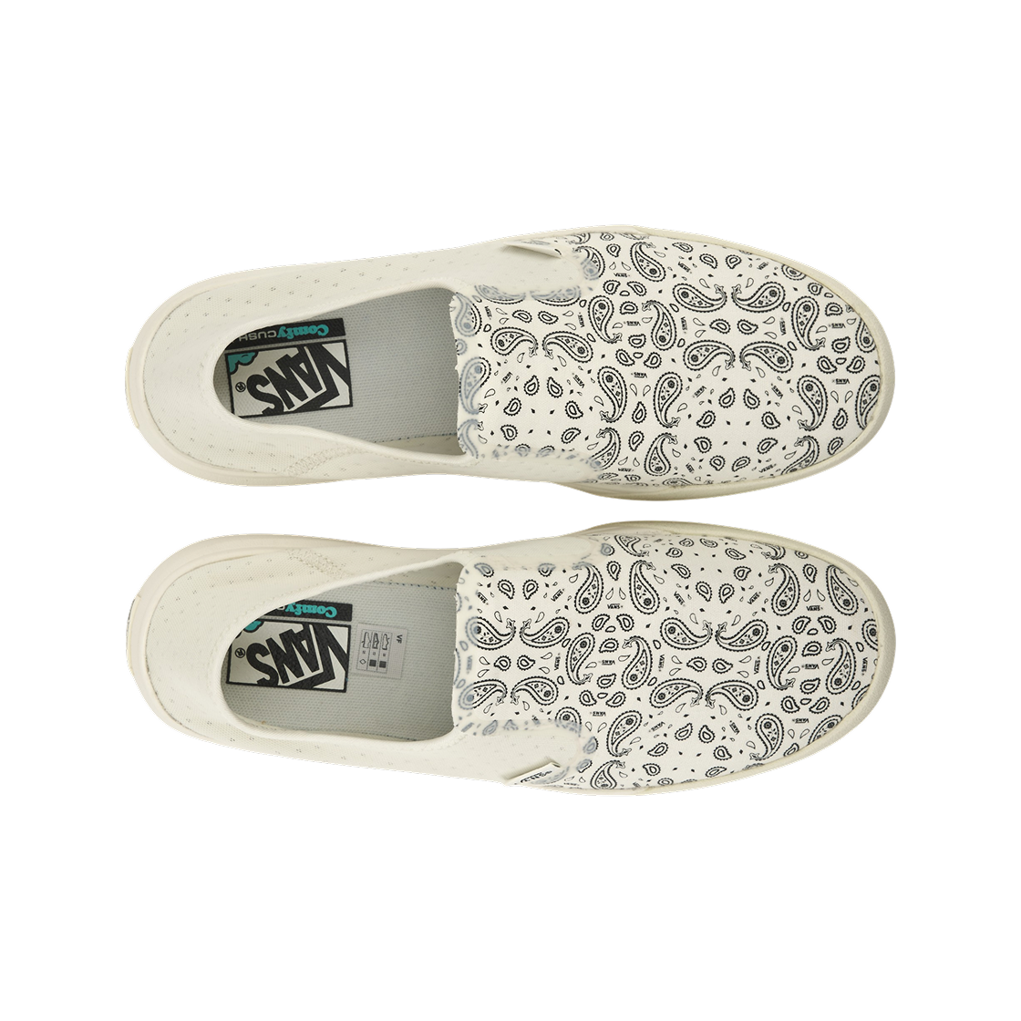 반스 컴피쿠시 원 반다나 마쉬멜로우 화이트(Vans ComfyCush One Bandana Marshmallow White) - 5