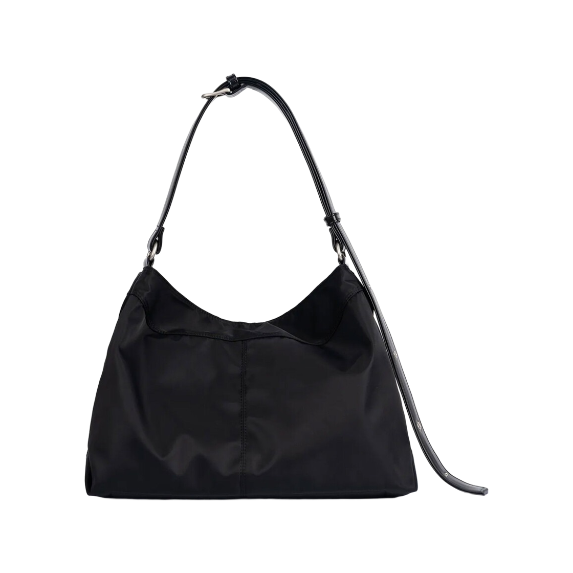 하아카이브 x 해수 컨투어 벨티드 나일론백(Hah Archive x Haesu Contour Belted Bag Nylon Black) - 3