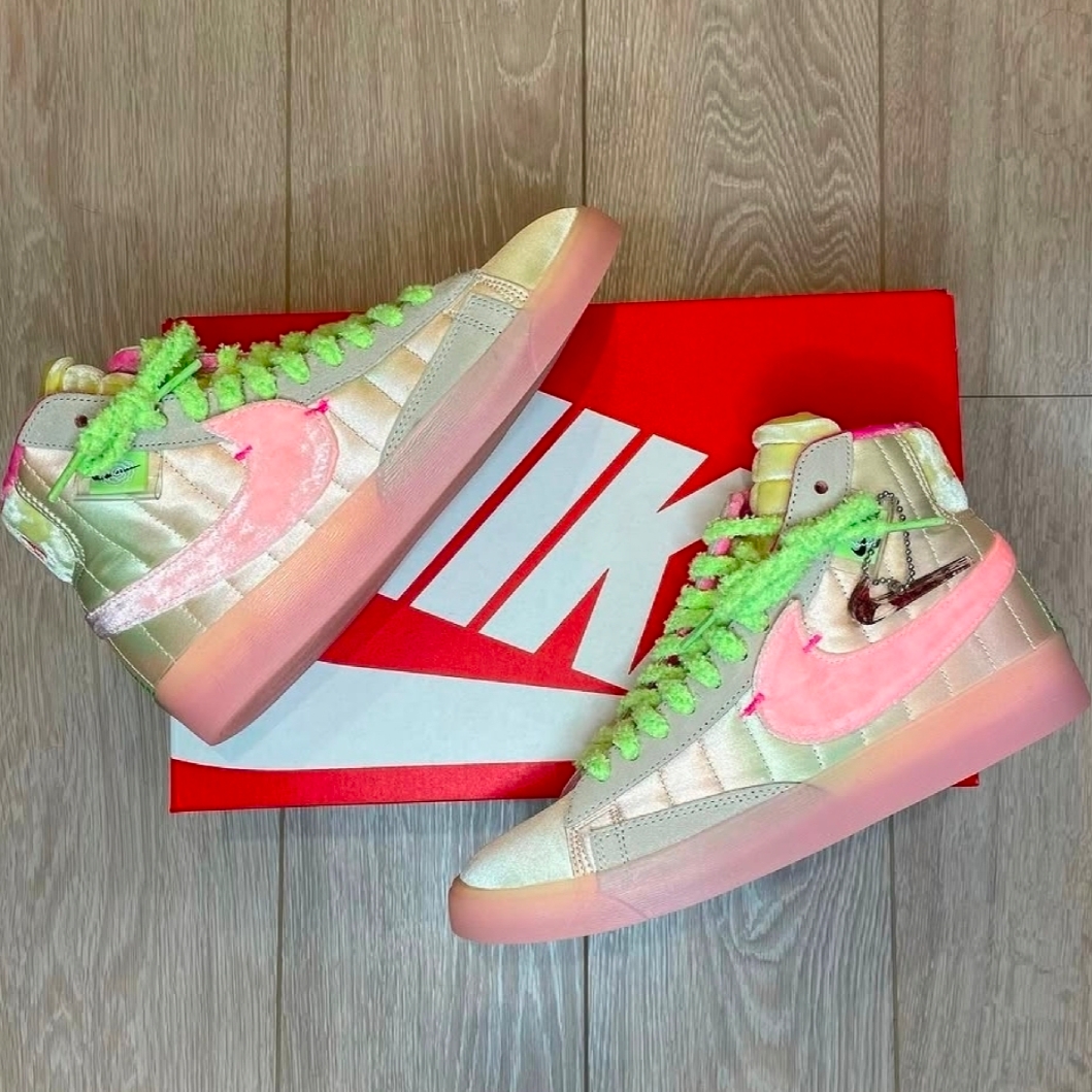 (W) Nike Blazer Mid Rebel Spring Festival 착용 스타일