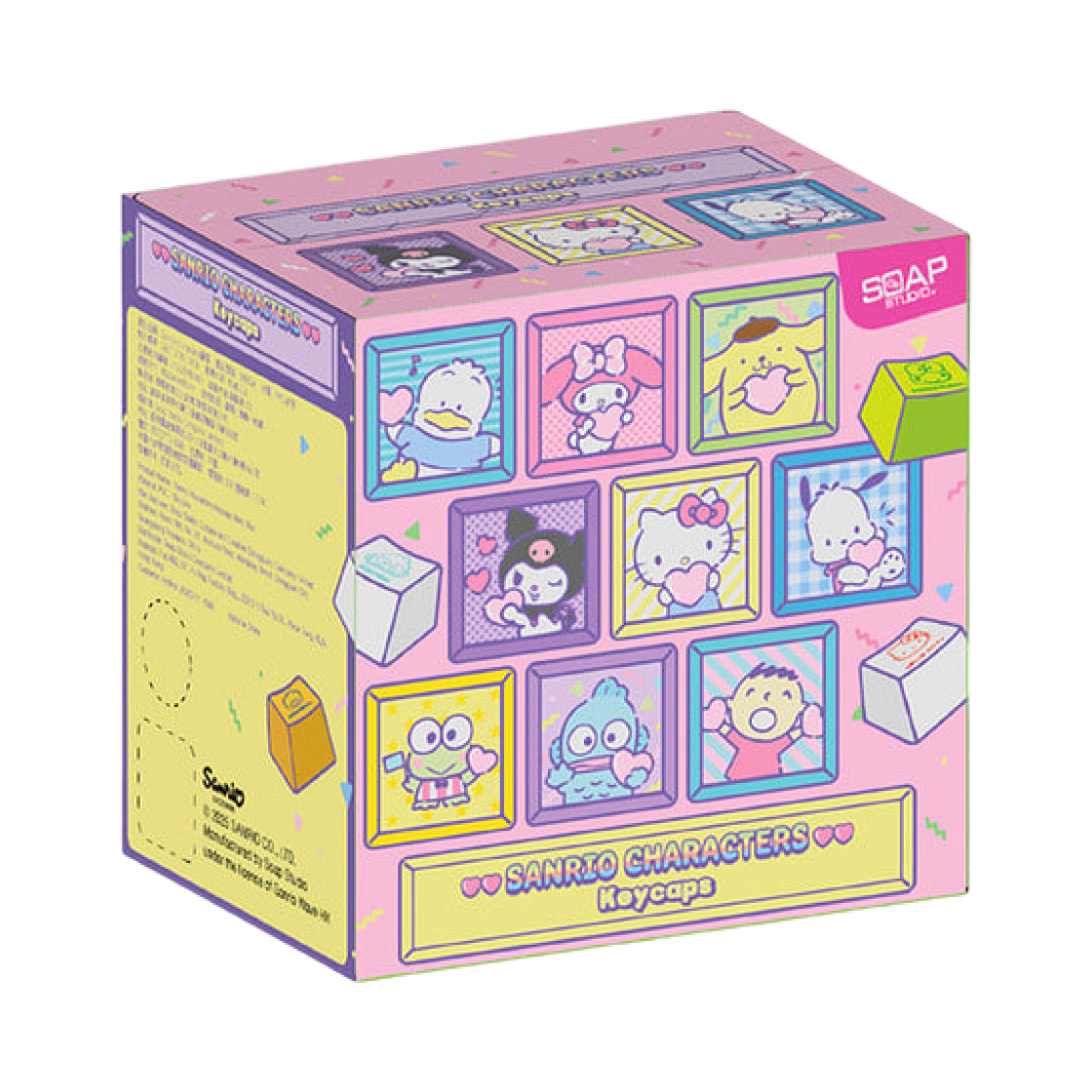 소프 스튜디오 산리오 키캡 미개봉 랜덤박스 (1개입)(Soap Studio Sanrio Keycap Sealed Case (1 Blind Box))