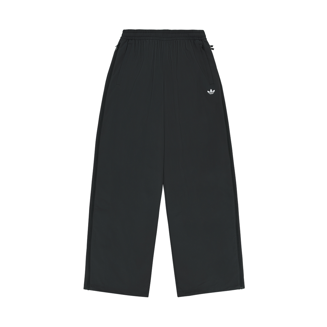 (W) 아디다스 아딜레늄 시즌 3 집 트랙 조거 블랙 - KR 사이즈((W) Adidas Adilenium Season 3 Zip Track Joggers Black - KR Sizing)