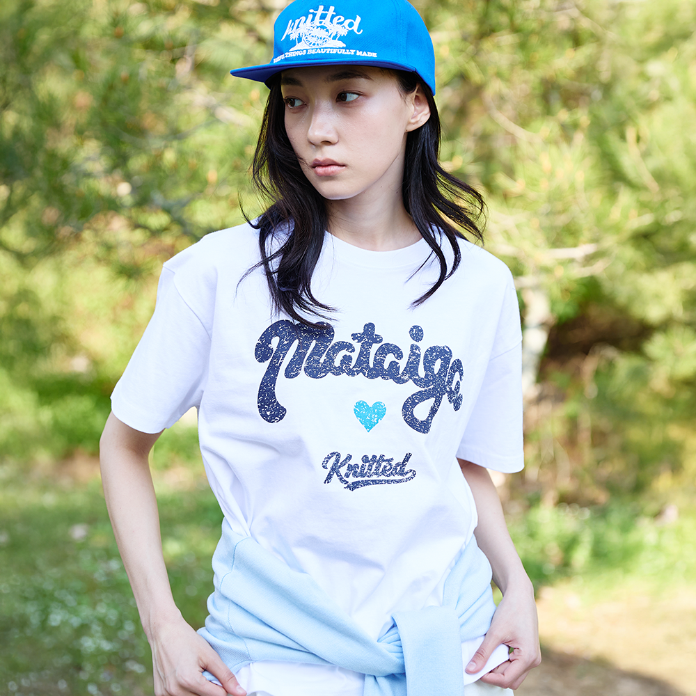 니티드 mataiga 크롭 티셔츠 화이트(Mataiga Crop T-Shirts WHITE) - 3