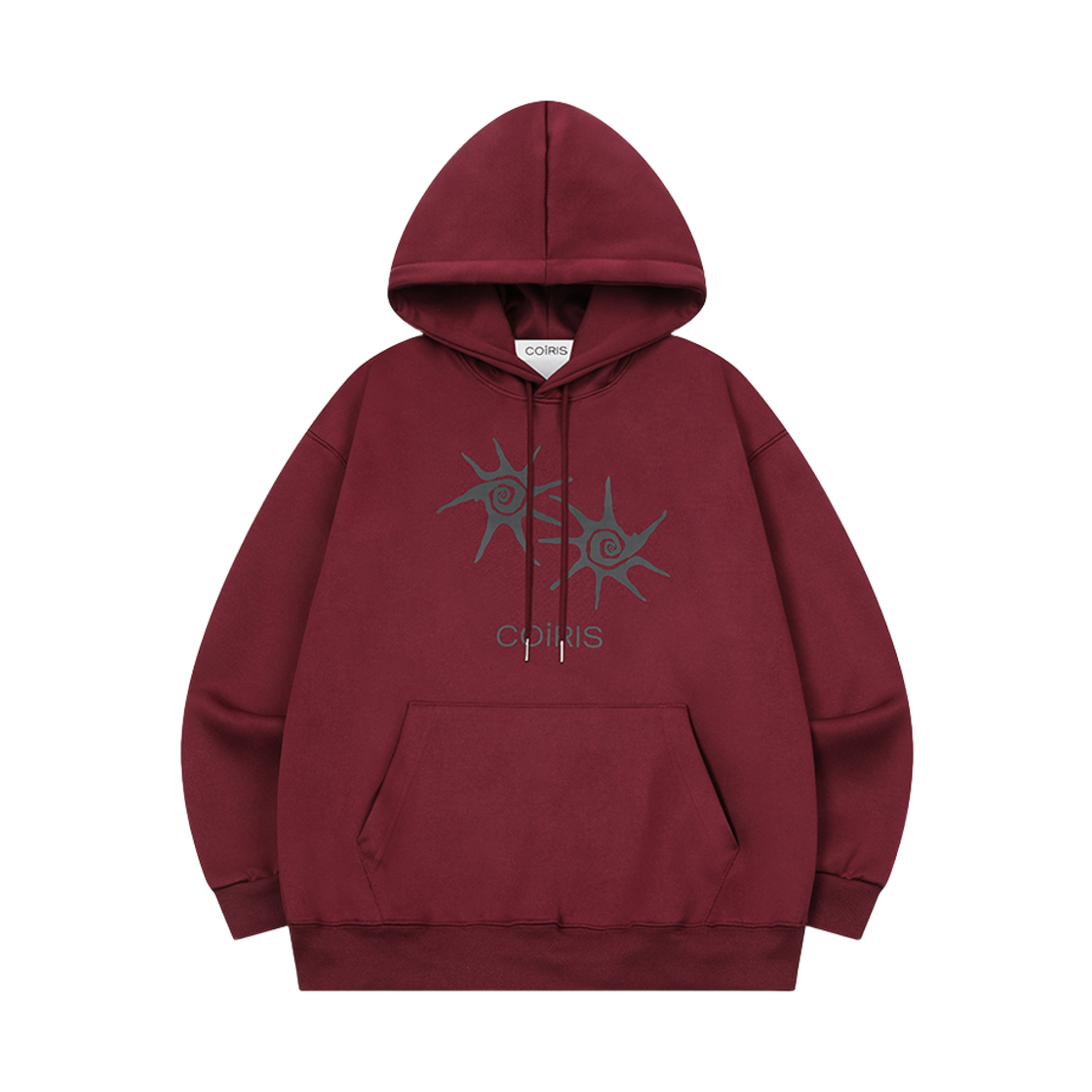 코이리스 헤리오 후드 티 남녀공용 버건디(Coiris Herio Hood T Unisex Burgundy)