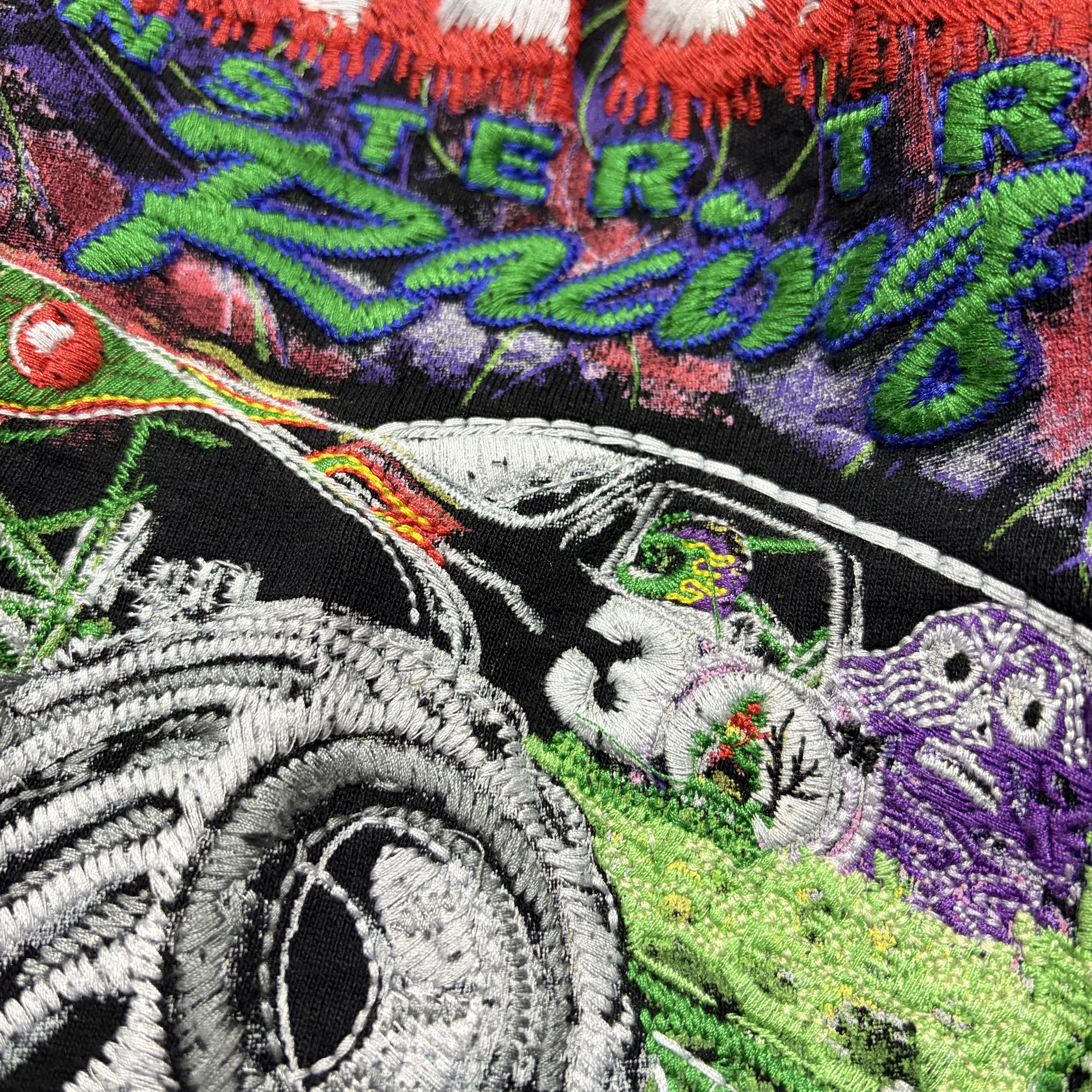 Supreme Monster Jam Grave Digger Zip Up Hooded Sweatshirt Black - 26SS 착용 스타일 - 3