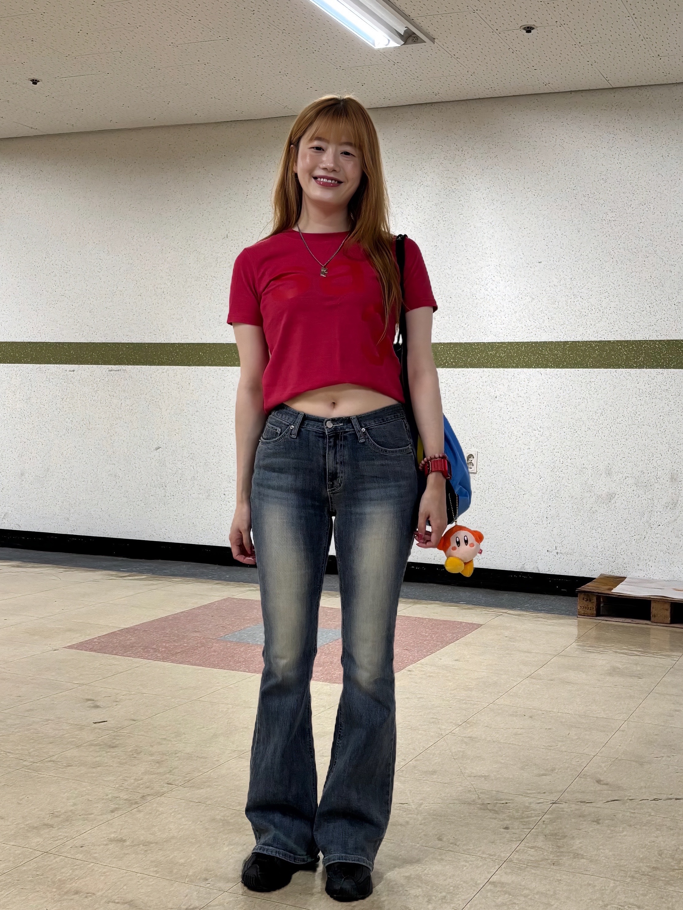 [KREAM 단독] Safarispot 1/2 Basic Safari T-Shirt Red, Heaven by Marc Jacobs Friendship Necklace Set Silver Ox (Set of 2) 착용 스타일 - 7