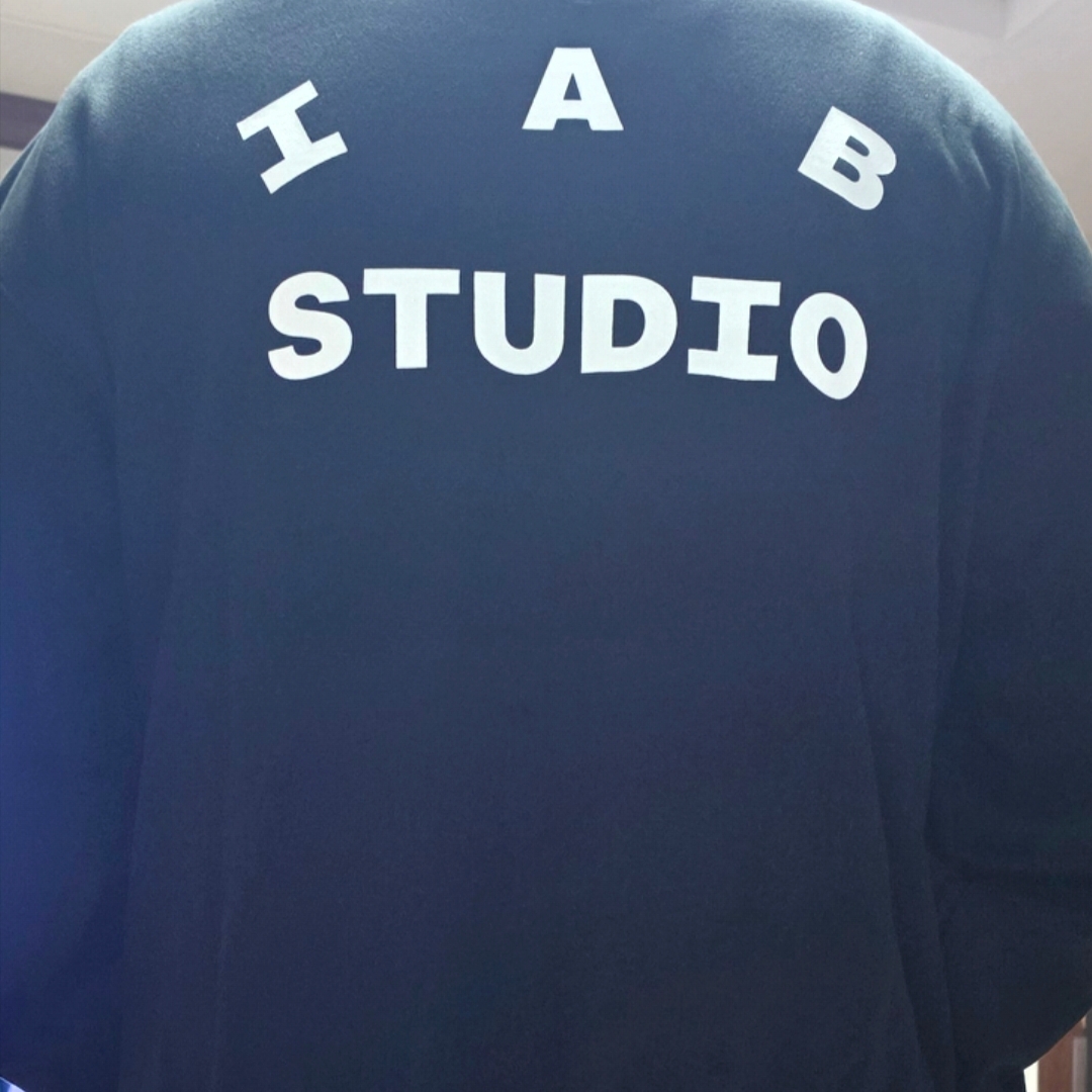 IAB Studio Zip-Up Hoodie Black - 26SS 착용 스타일 - 3