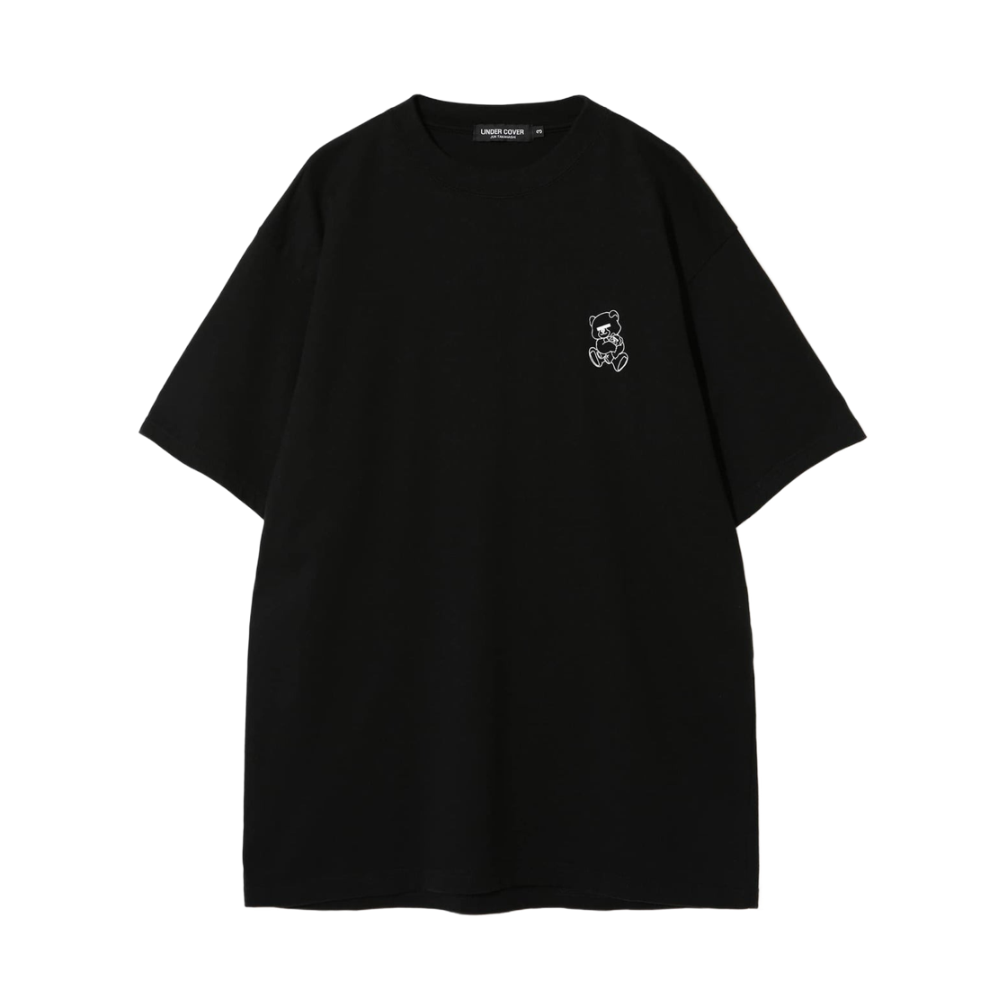 언더커버 UB0D3804 코튼 티셔츠 블랙(Undercover UB0D3804 Cotton T-Shirt Black)