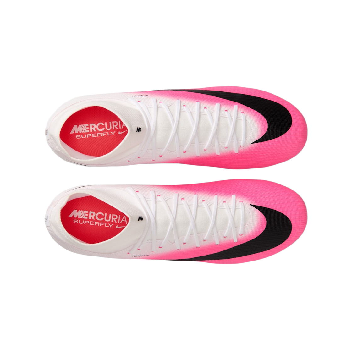나이키 머큐리얼 슈퍼플라이 11 아카데미 FG/MG 하이 탑 클리트 멀티컬러 블랙(Nike Mercurial Superfly 11 Academy FG/MG High Top Cleat Multicolor Black) - 2