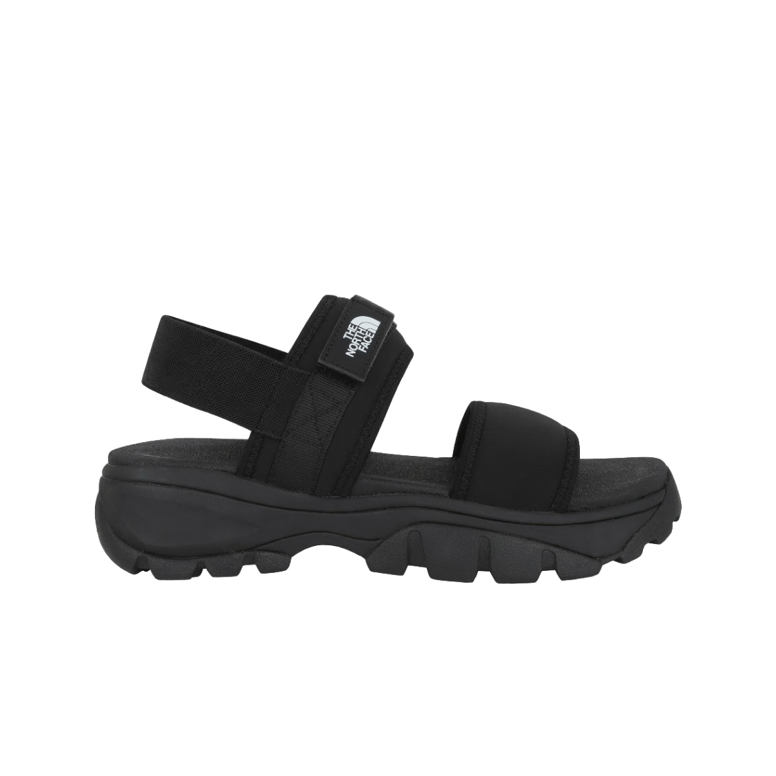 NS82S64J (W) The North Face White Label Hexa Lux Sandal Black
