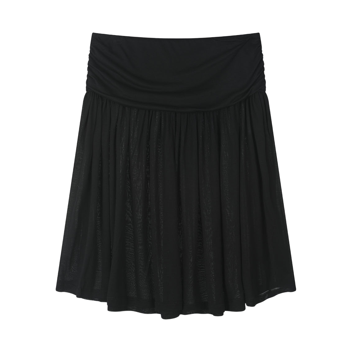 아크무어 밴딩 플로우 스커트 블랙(ARCMOOR Banding Flow Skirt Black)